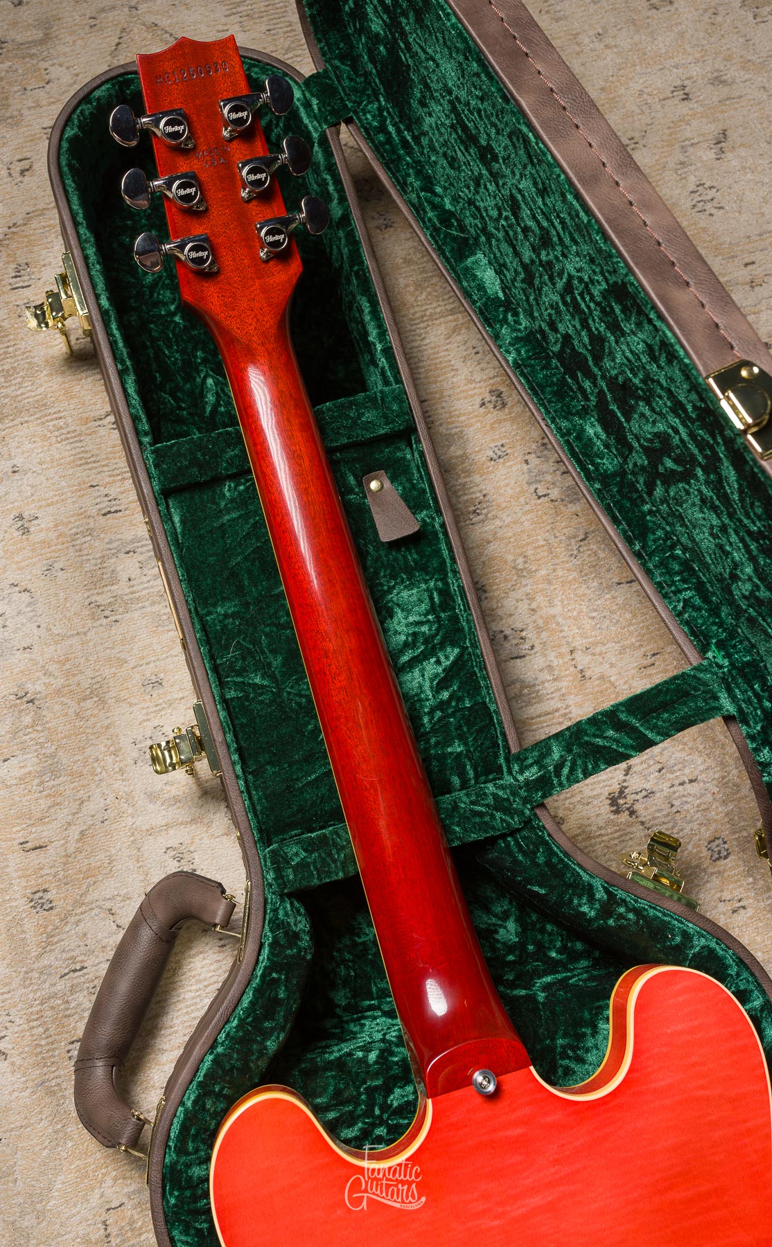 Heritage Custom Shop Factory Special H-535, 60s Neck - Faded Orange #HC1250528