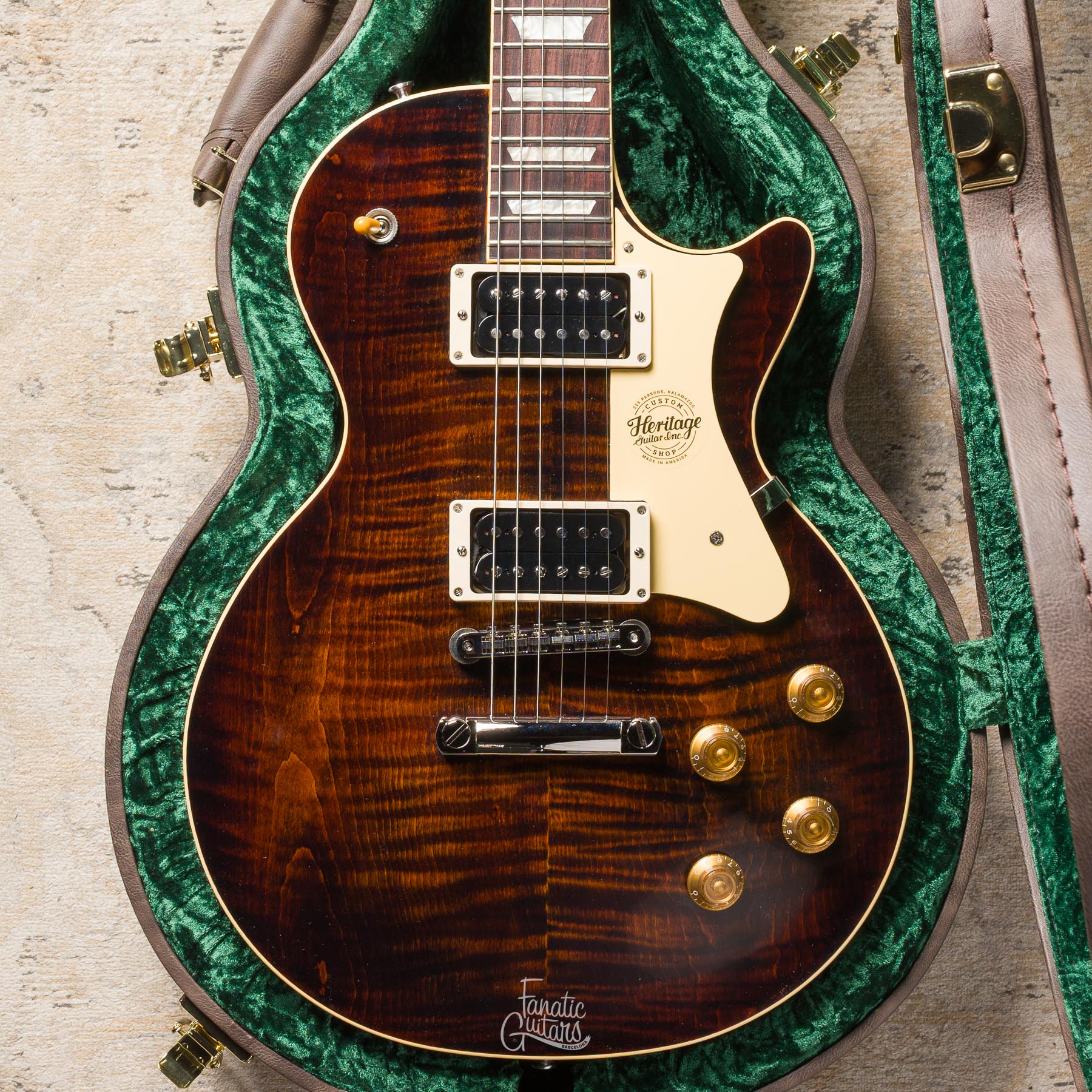 Heritage Custom Shop Factory Special H-150, 60s Neck - Tiger Eye #1250915