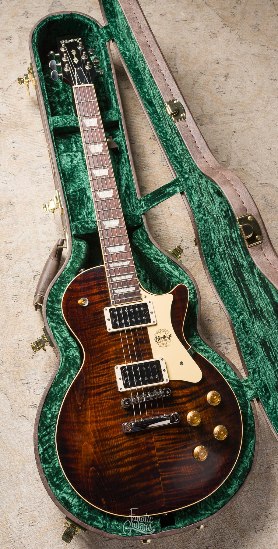 Heritage Custom Shop Factory Special H-150, 60s Neck - Tiger Eye #1250915