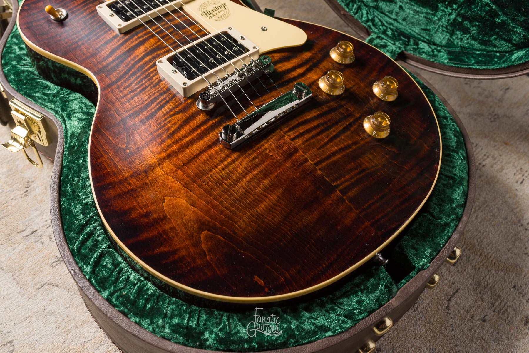 Heritage Custom Shop Factory Special H-150, 60s Neck - Tiger Eye #1250915