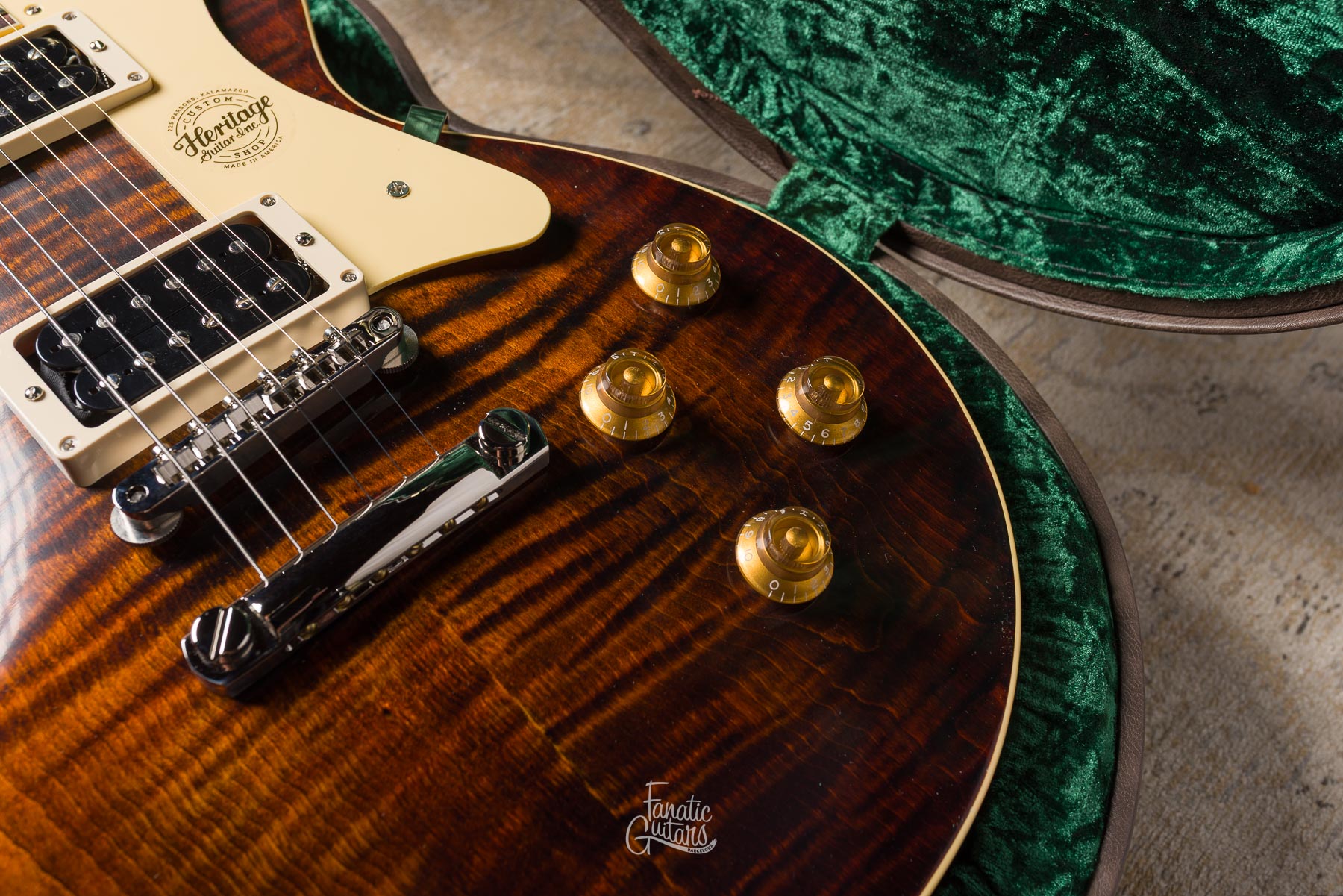 Heritage Custom Shop Factory Special H-150, 60s Neck - Tiger Eye #1250915