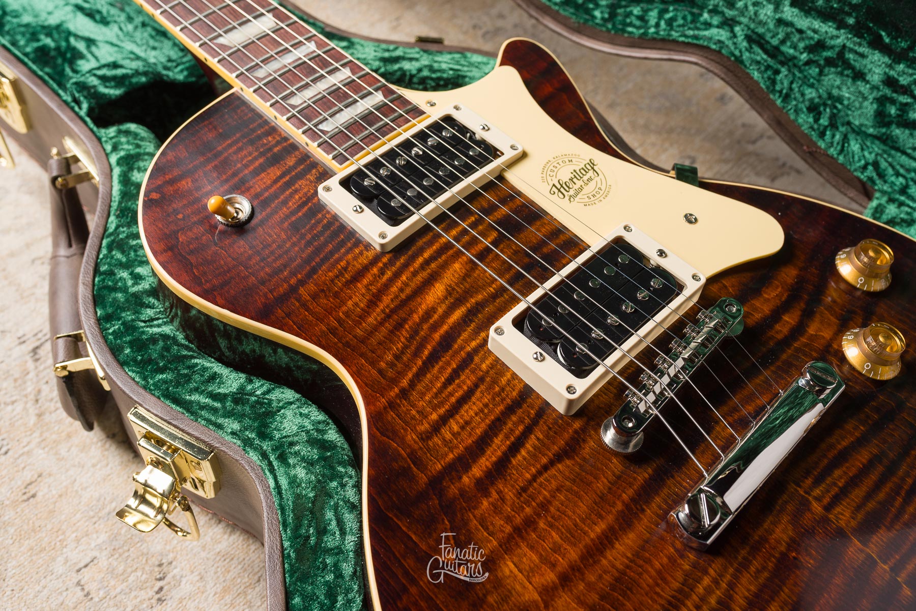 Heritage Custom Shop Factory Special H-150, 60s Neck - Tiger Eye #1250915