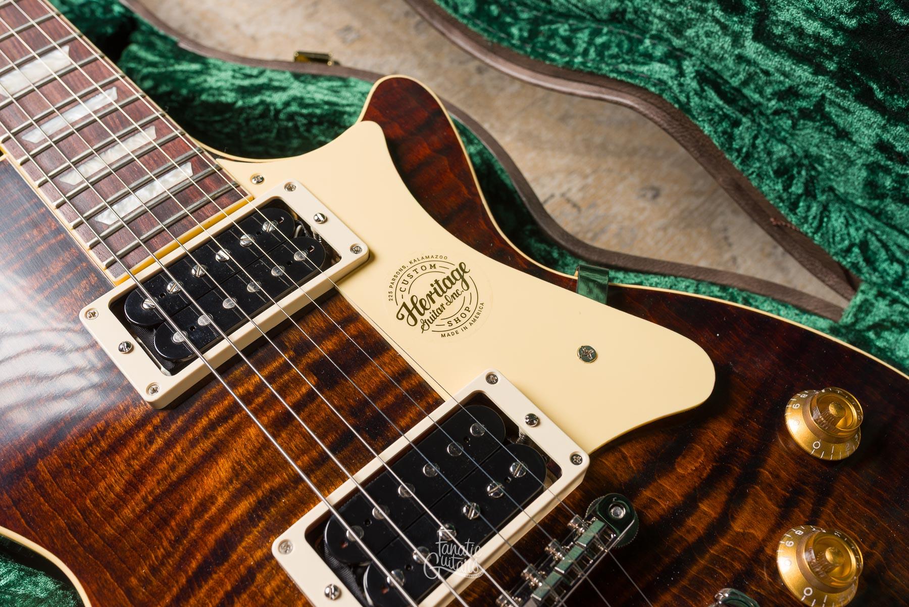 Heritage Custom Shop Factory Special H-150, 60s Neck - Tiger Eye #1250915