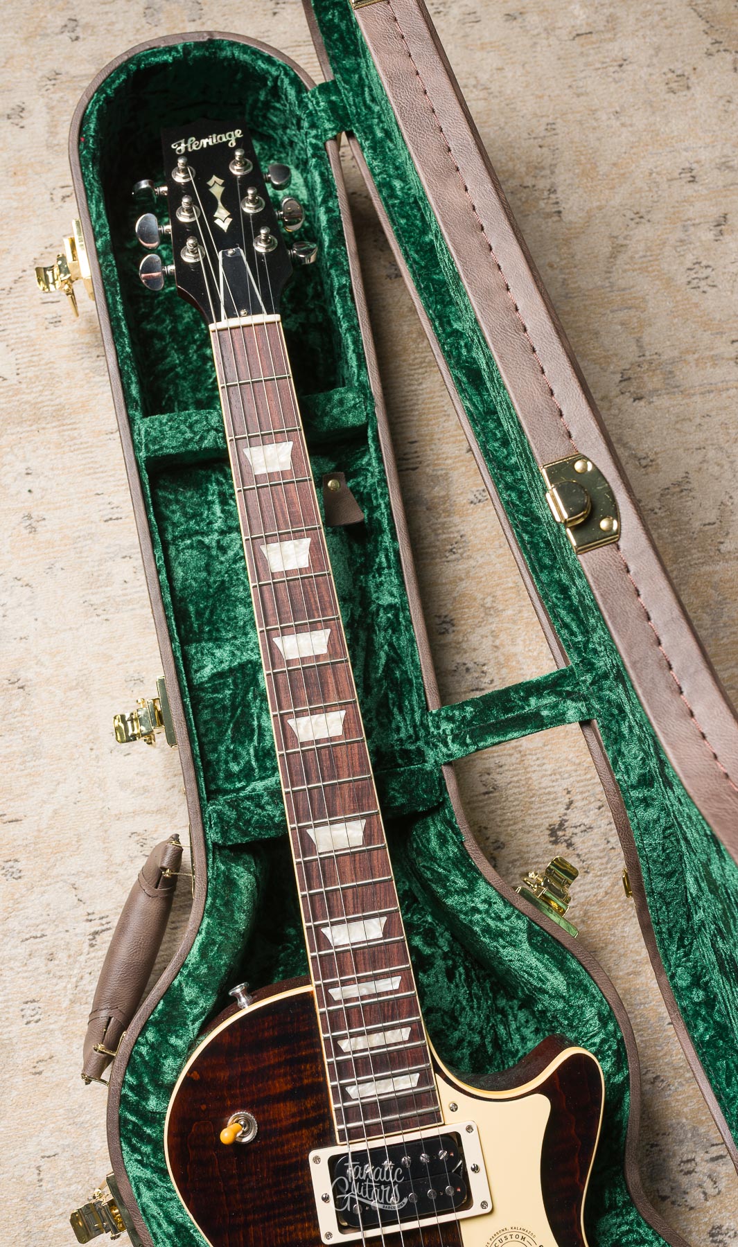 Heritage Custom Shop Factory Special H-150, 60s Neck - Tiger Eye #1250915