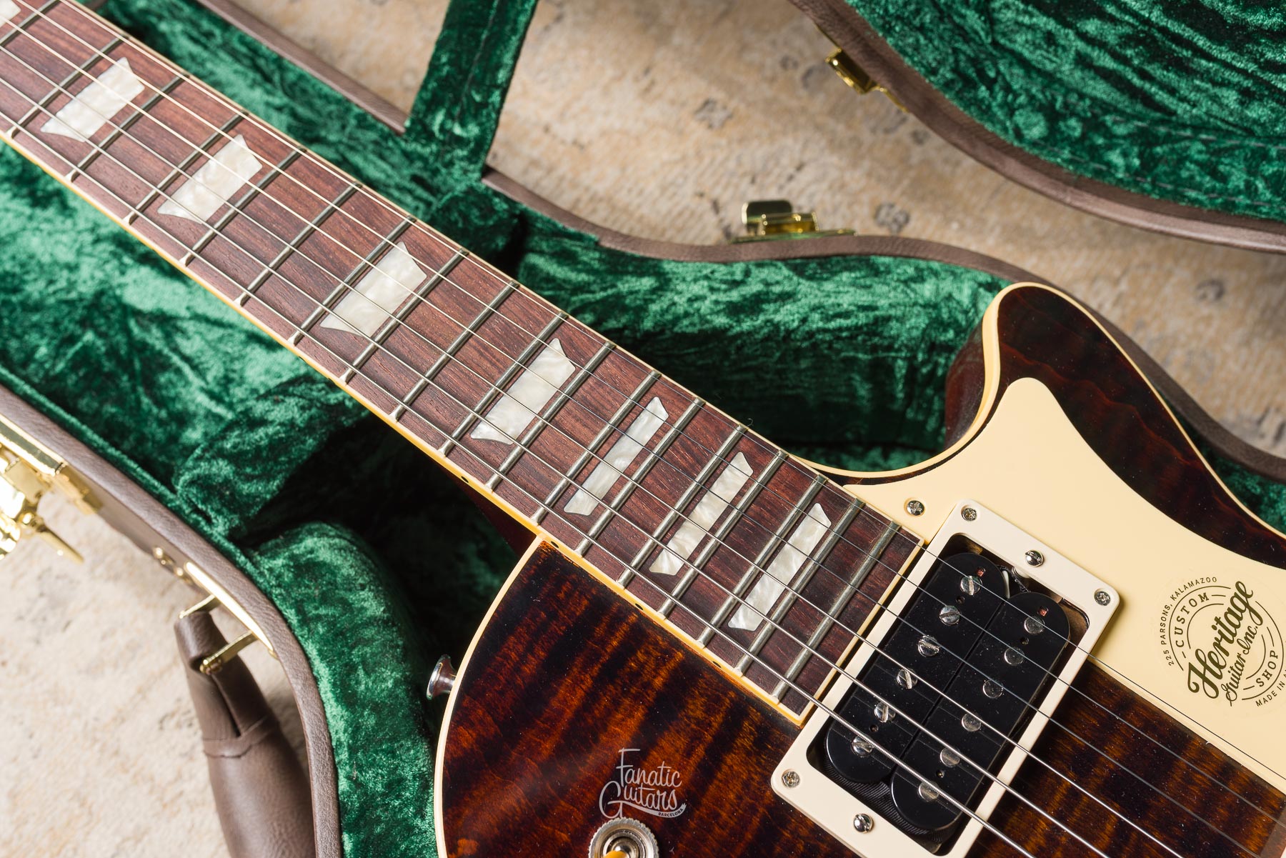 Heritage Custom Shop Factory Special H-150, 60s Neck - Tiger Eye #1250915