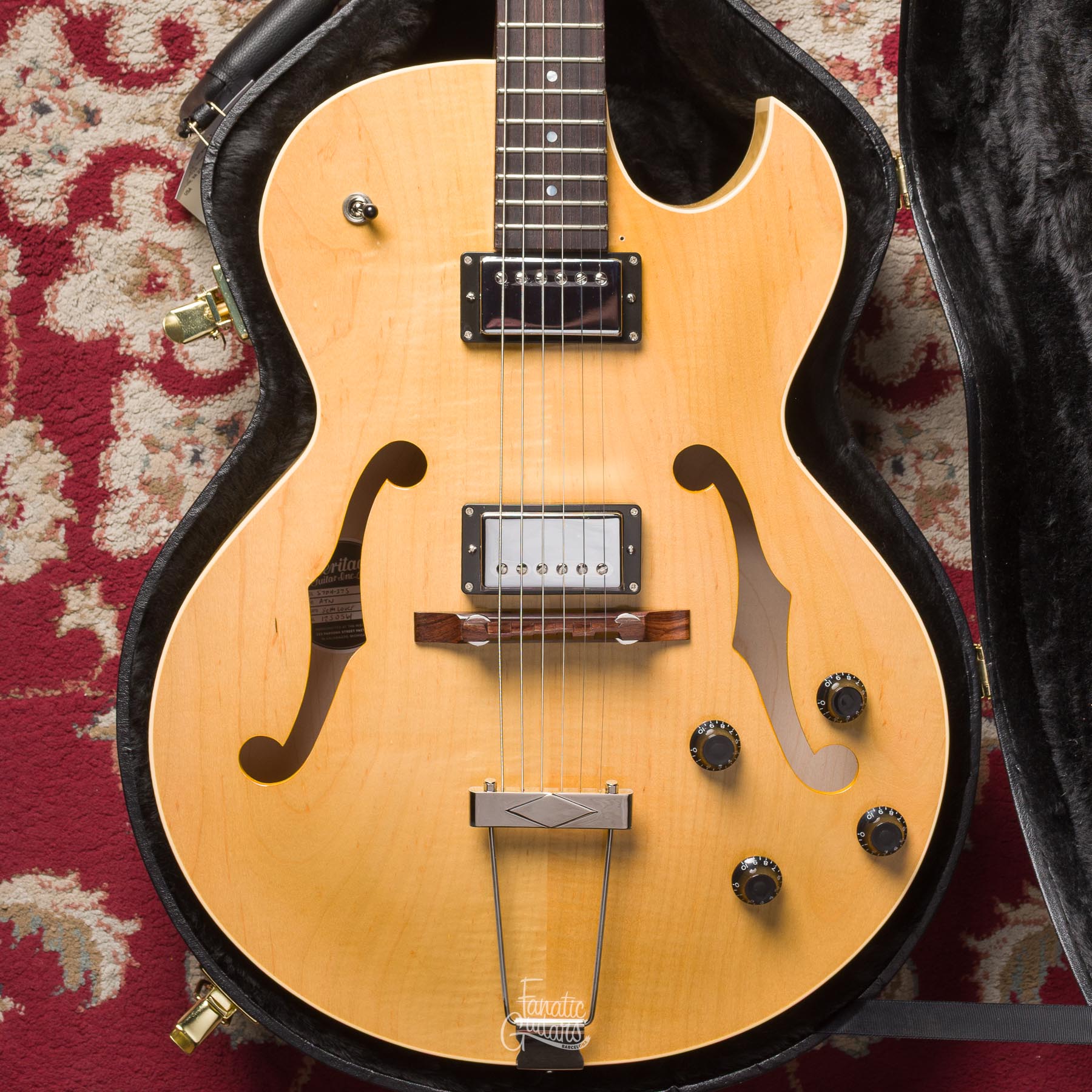 Heritage Standard H-575 Hollow - Antique Natural #1250561 Segunda Mano