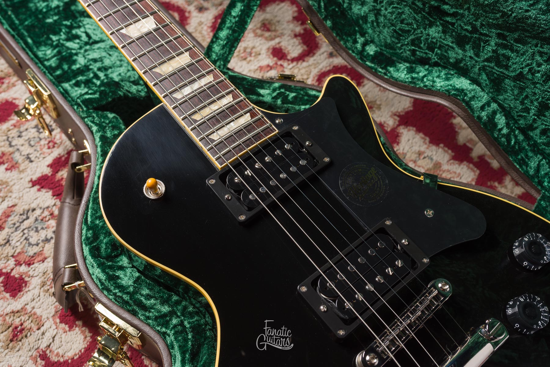 Heritage Guitars Custom Shop Core H-150 "Build 1158" - Ebony #HC1241302