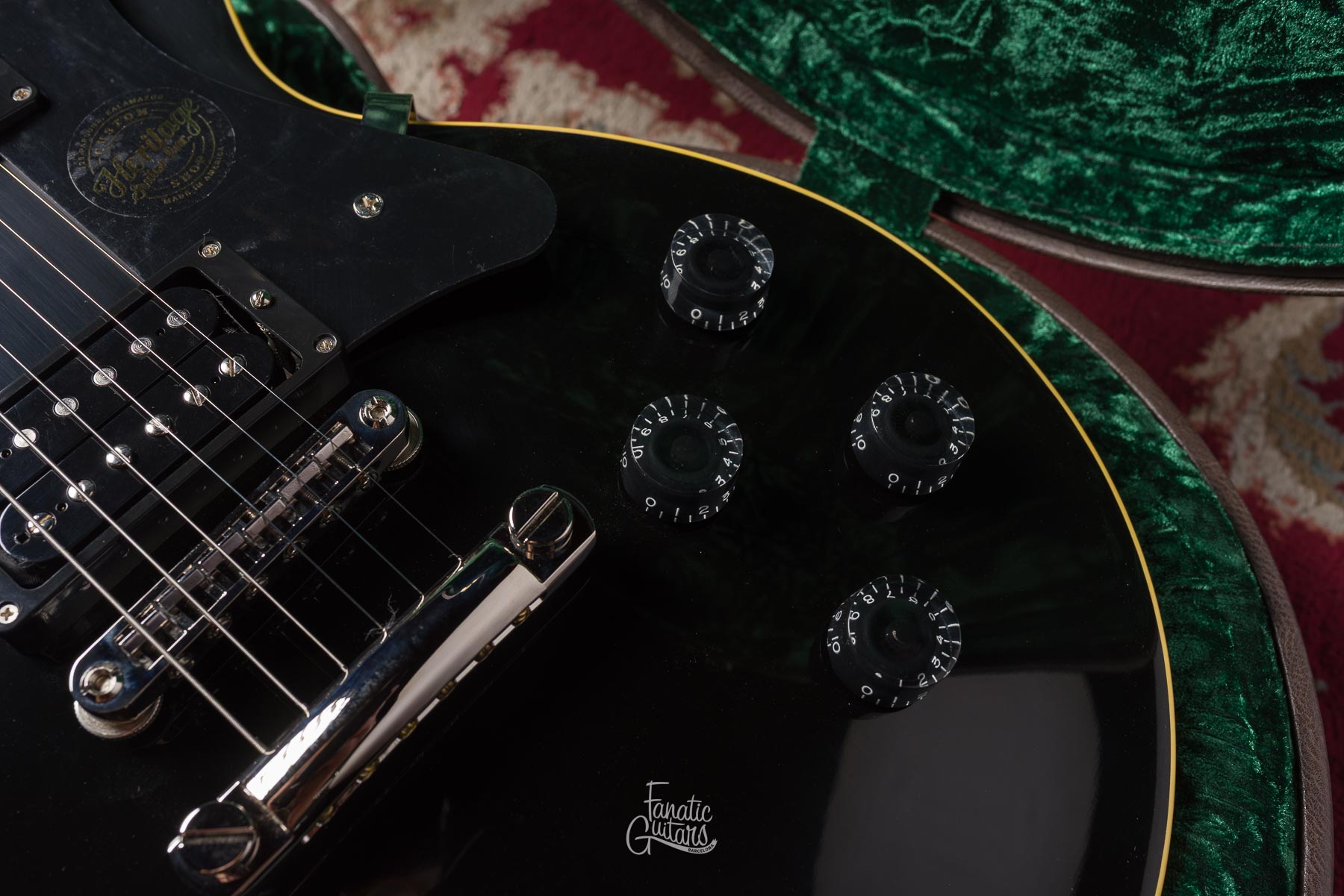 Heritage Guitars Custom Shop Core H-150 "Build 1158" - Ebony #HC1241302