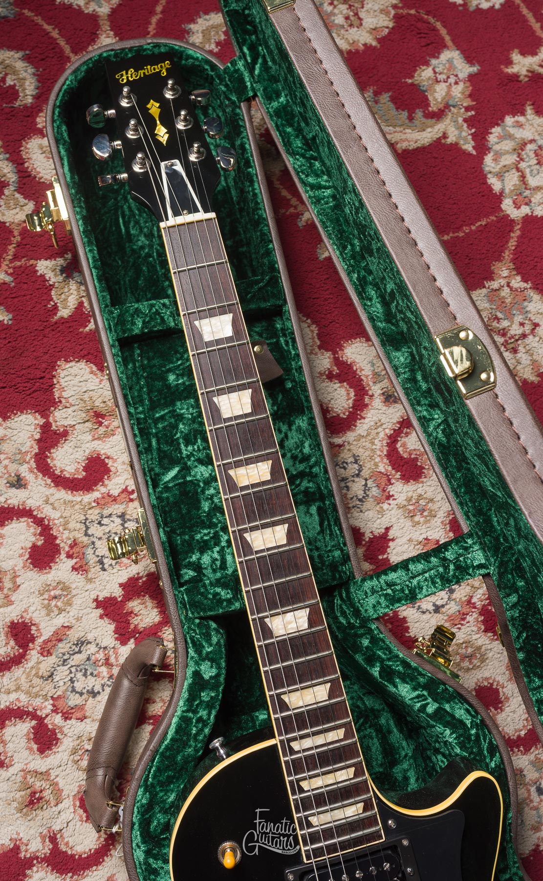 Heritage Guitars Custom Shop Core H-150 "Build 1158" - Ebony #HC1241302