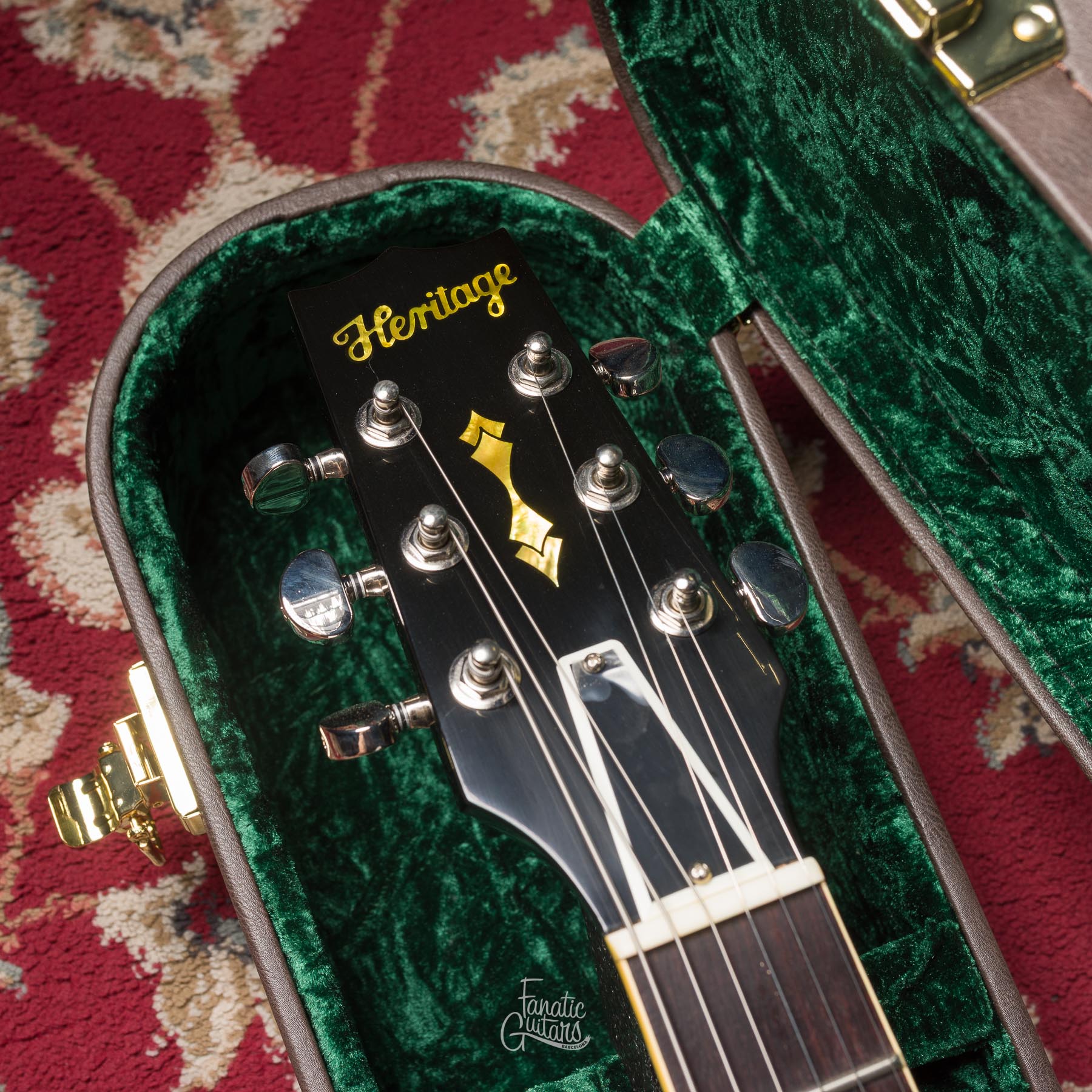 Heritage Guitars Custom Shop Core H-150 "Build 1158" - Ebony #HC1241302