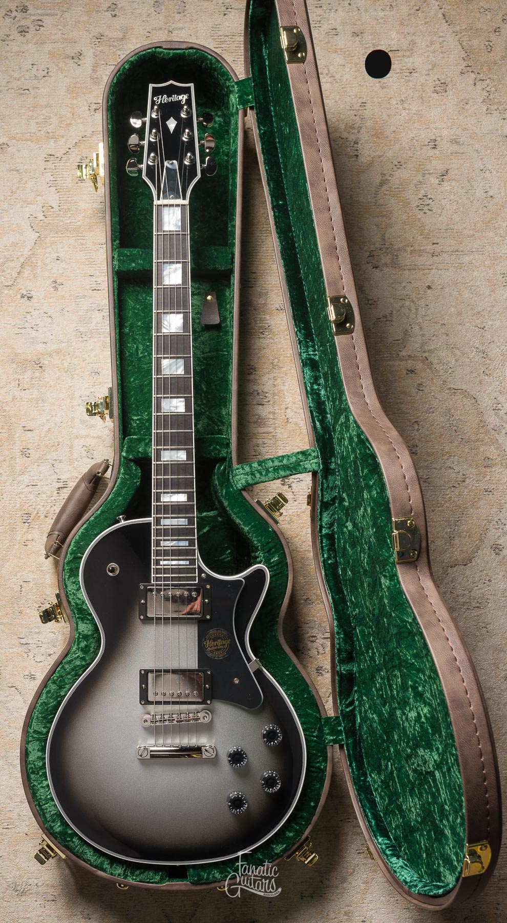 Heritage Custom Shop Core H-157 - Titanium Burst #HC1251429