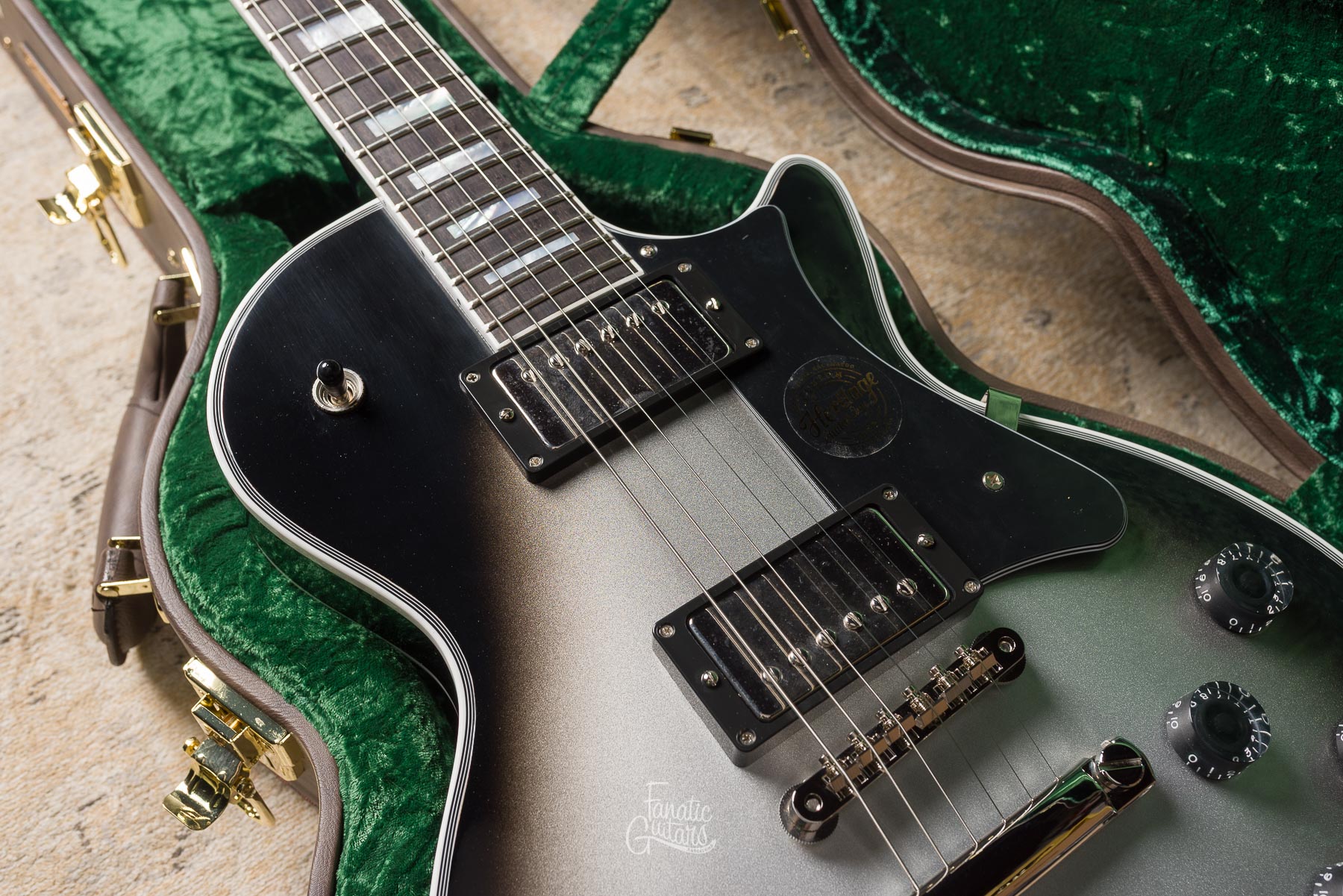 Heritage Custom Shop Core H-157 - Titanium Burst #HC1251429