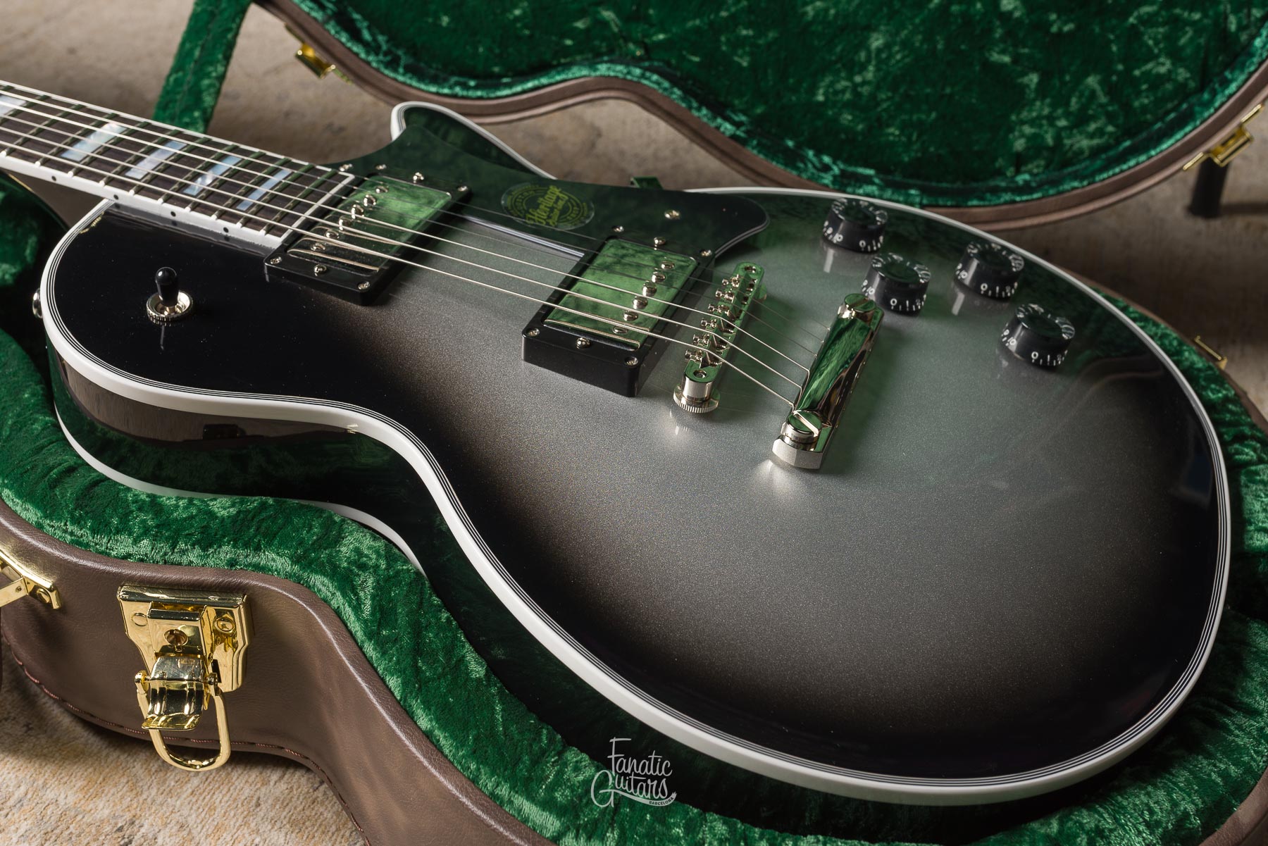 Heritage Custom Shop Core H-157 - Titanium Burst #HC1251429