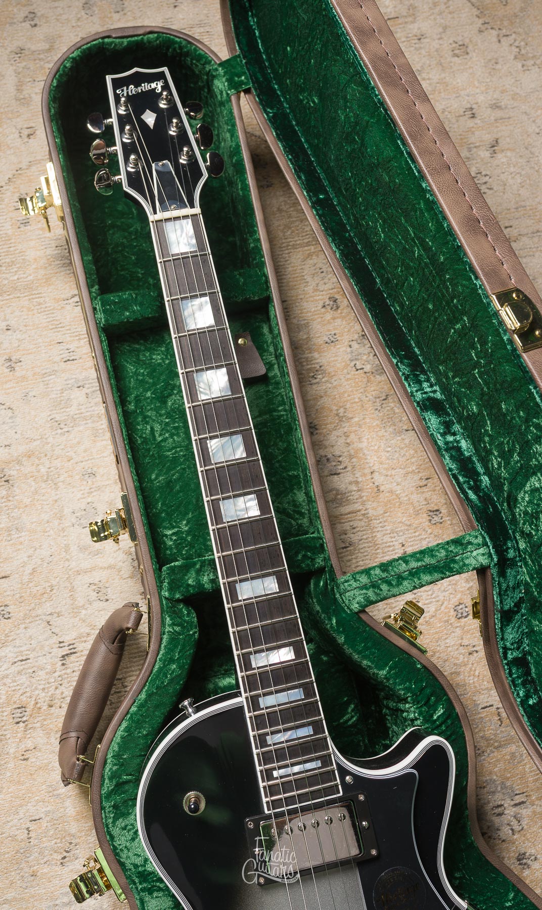 Heritage Custom Shop Core H-157 - Titanium Burst #HC1251429