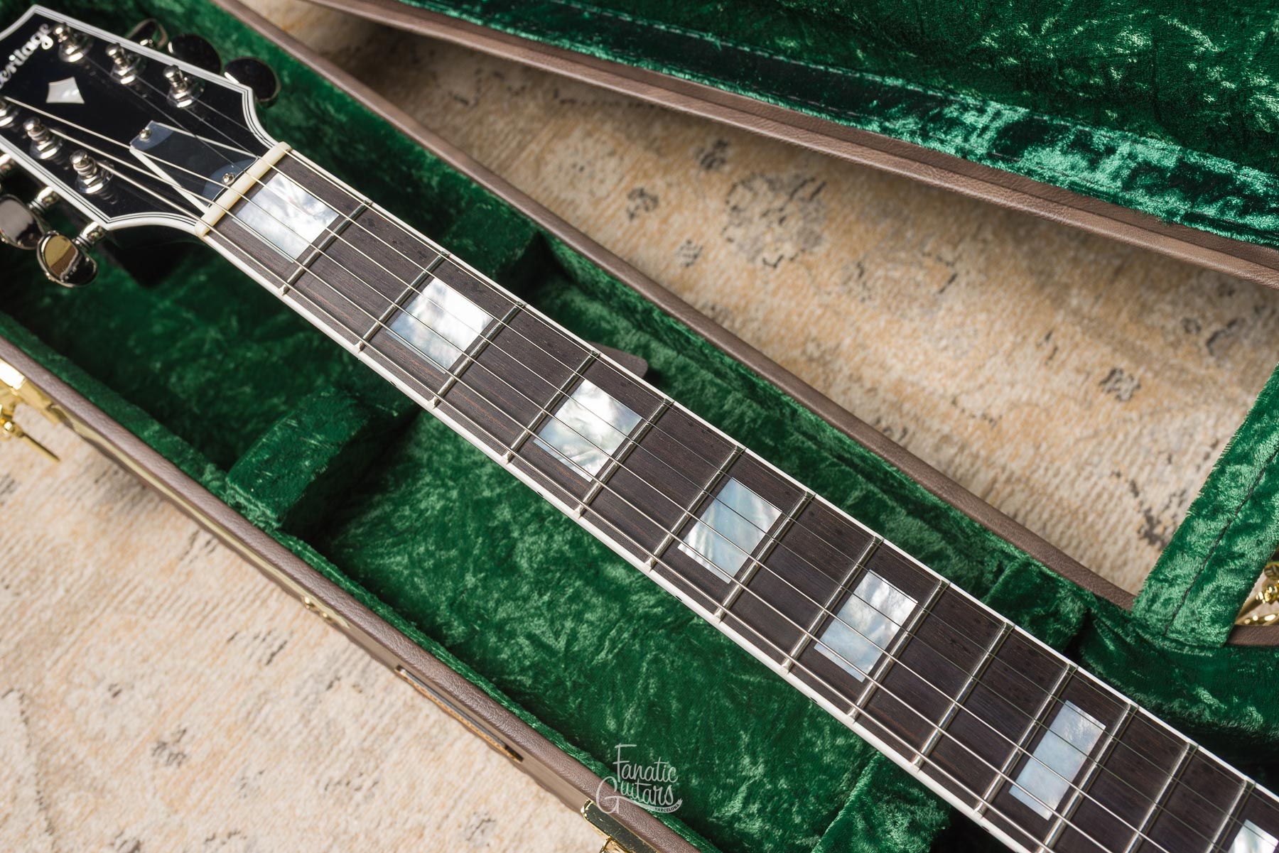 Heritage Custom Shop Core H-157 - Titanium Burst #HC1251429