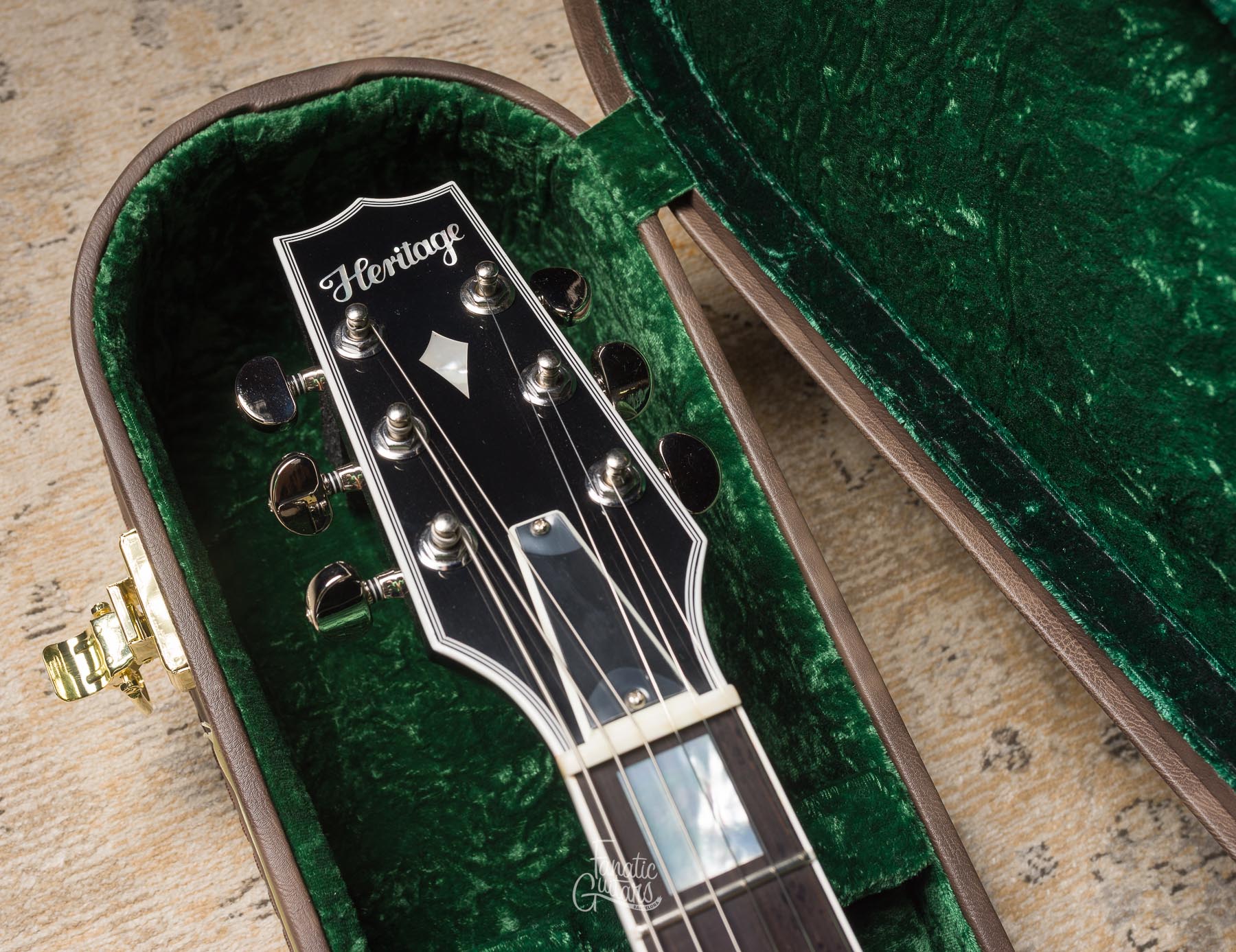 Heritage Custom Shop Core H-157 - Titanium Burst #HC1251429