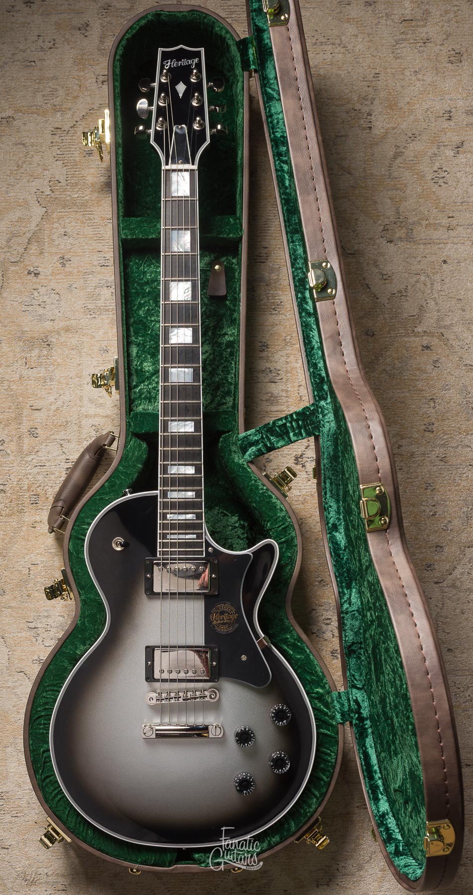 Heritage Custom Shop Core H-157 - Titanium Burst #HC1251446