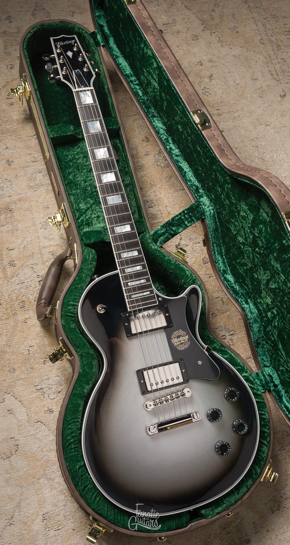 Heritage Custom Shop Core H-157 - Titanium Burst #HC1251446