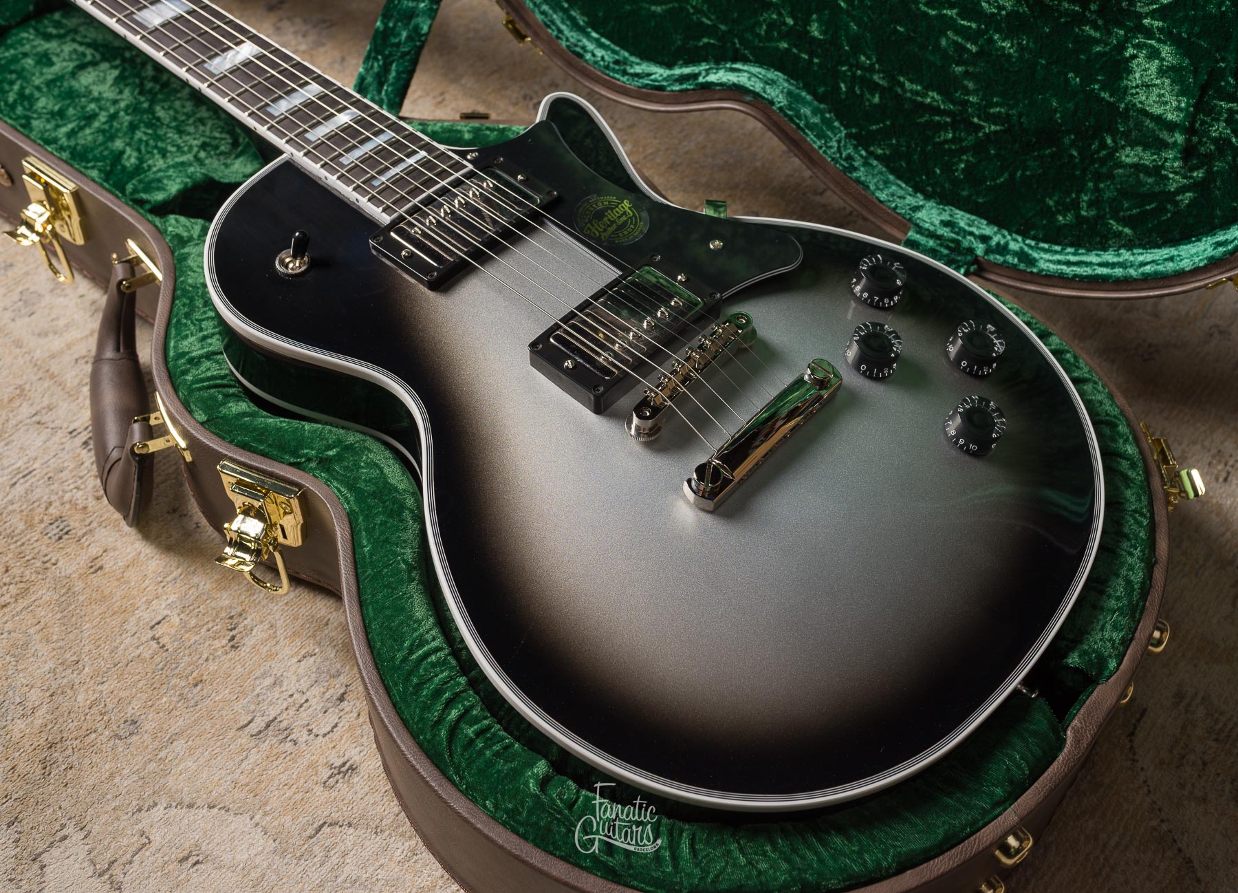 Heritage Custom Shop Core H-157 - Titanium Burst #HC1251446