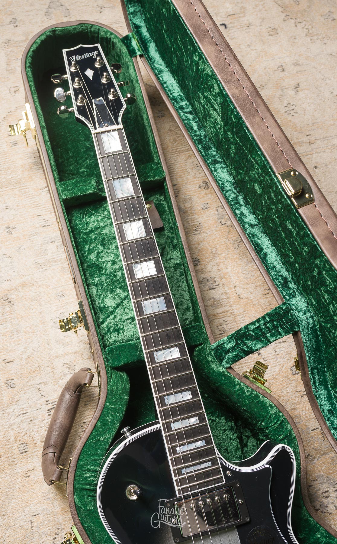 Heritage Custom Shop Core H-157 - Titanium Burst #HC1251446