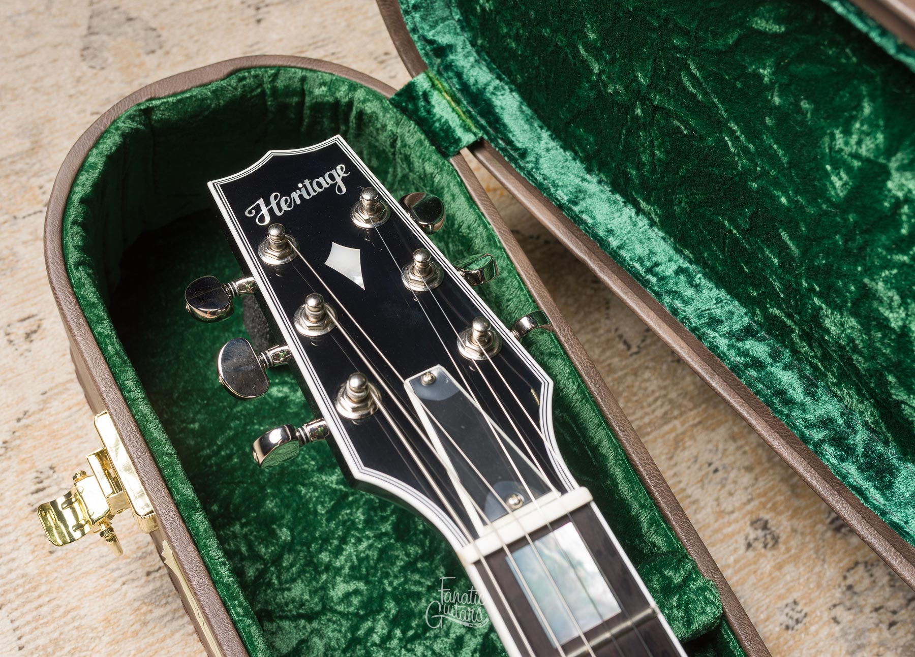 Heritage Custom Shop Core H-157 - Titanium Burst #HC1251446