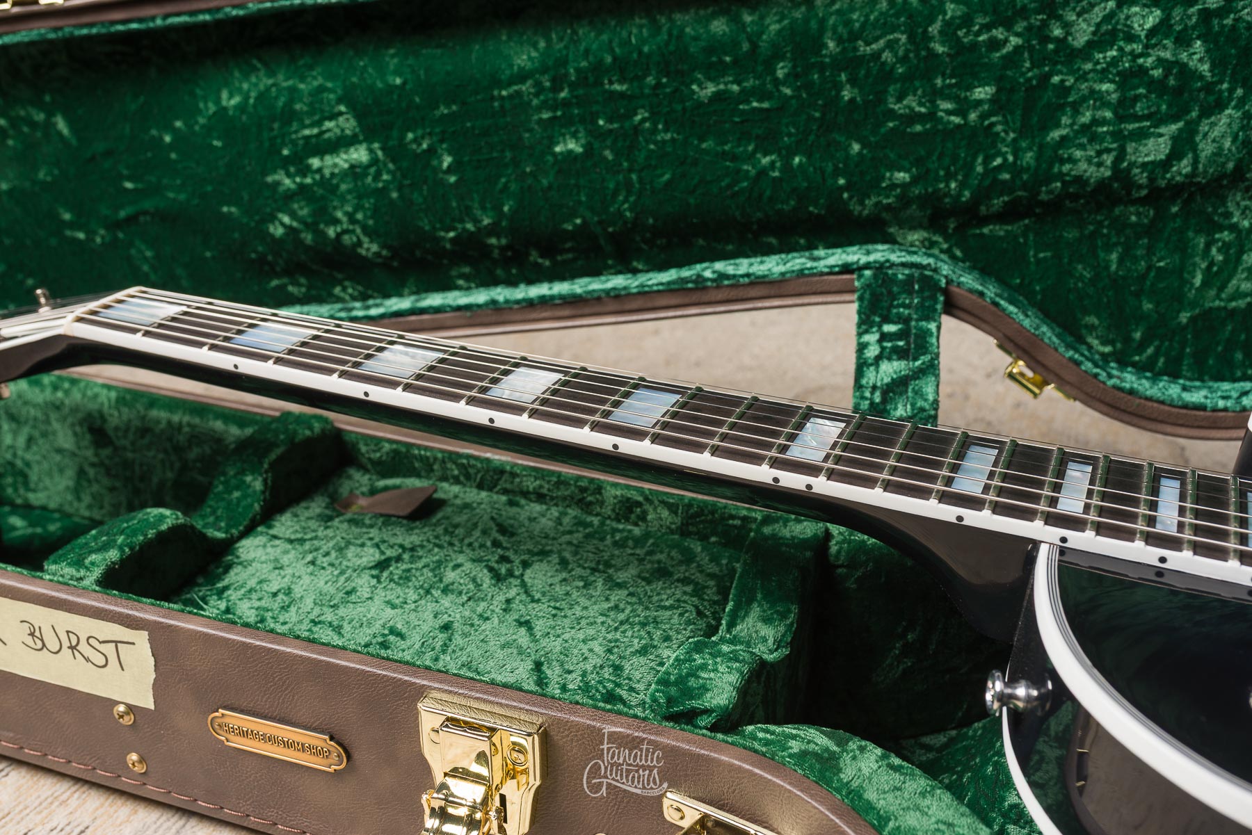 Heritage Custom Shop Core H-157 - Titanium Burst #HC1251446