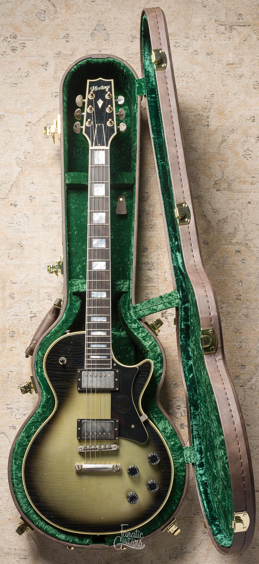 Heritage Custom Shop Core H-157 - Titanium Burst (Artisan Aged) #HC1251447