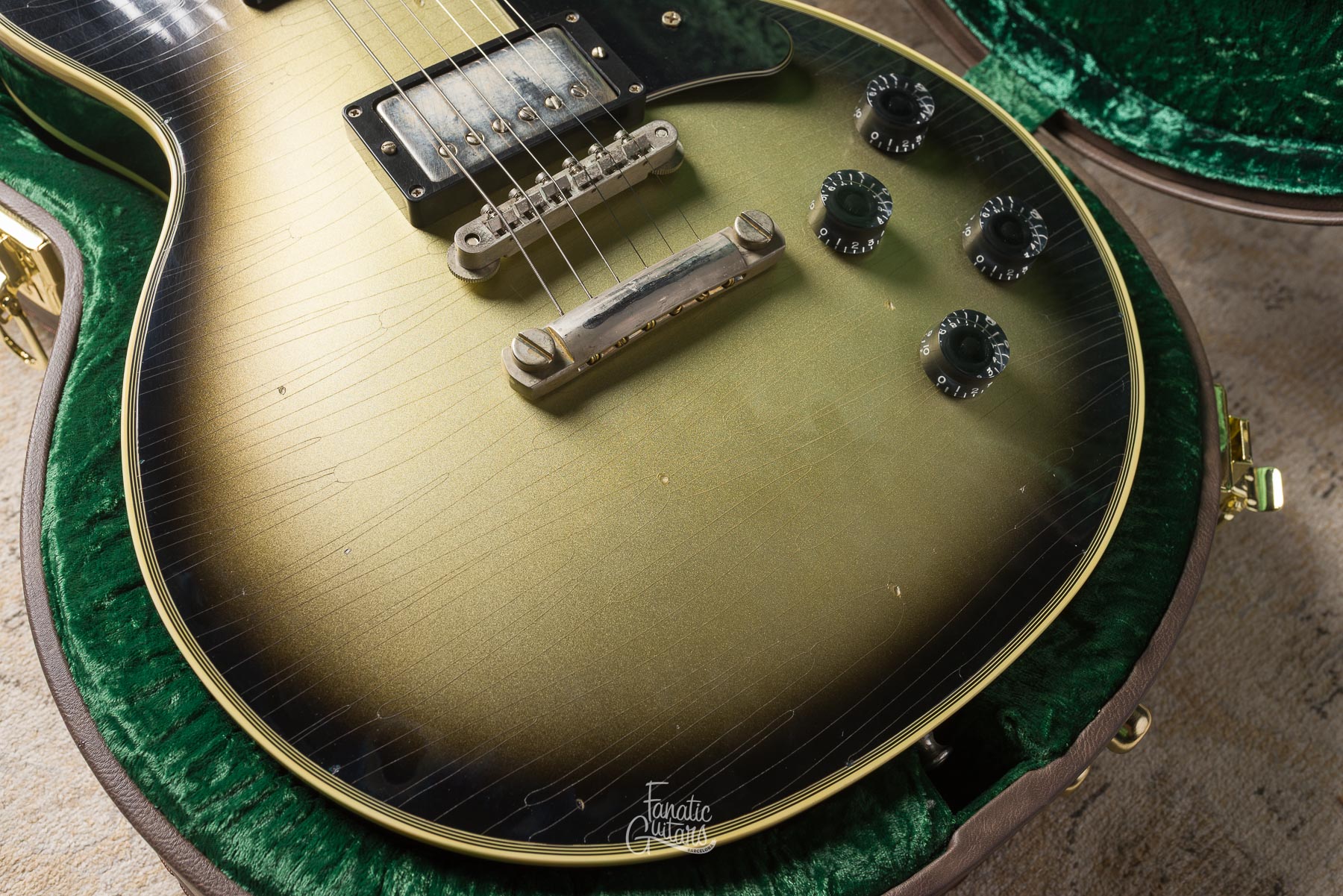 Heritage Custom Shop Core H-157 - Titanium Burst (Artisan Aged) #HC1251447