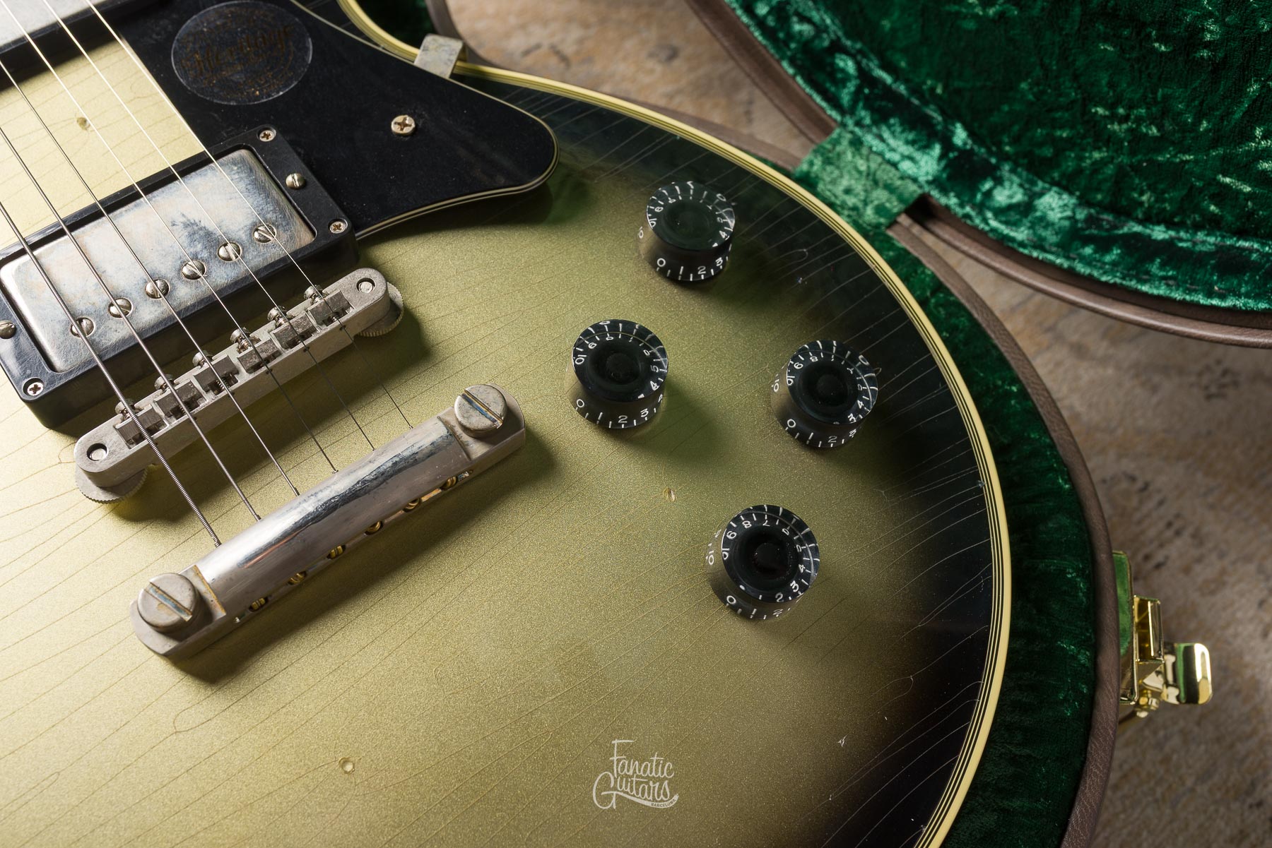 Heritage Custom Shop Core H-157 - Titanium Burst (Artisan Aged) #HC1251447