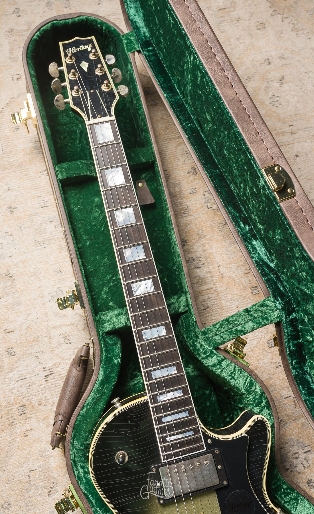 Heritage Custom Shop Core H-157 - Titanium Burst (Artisan Aged) #HC1251447