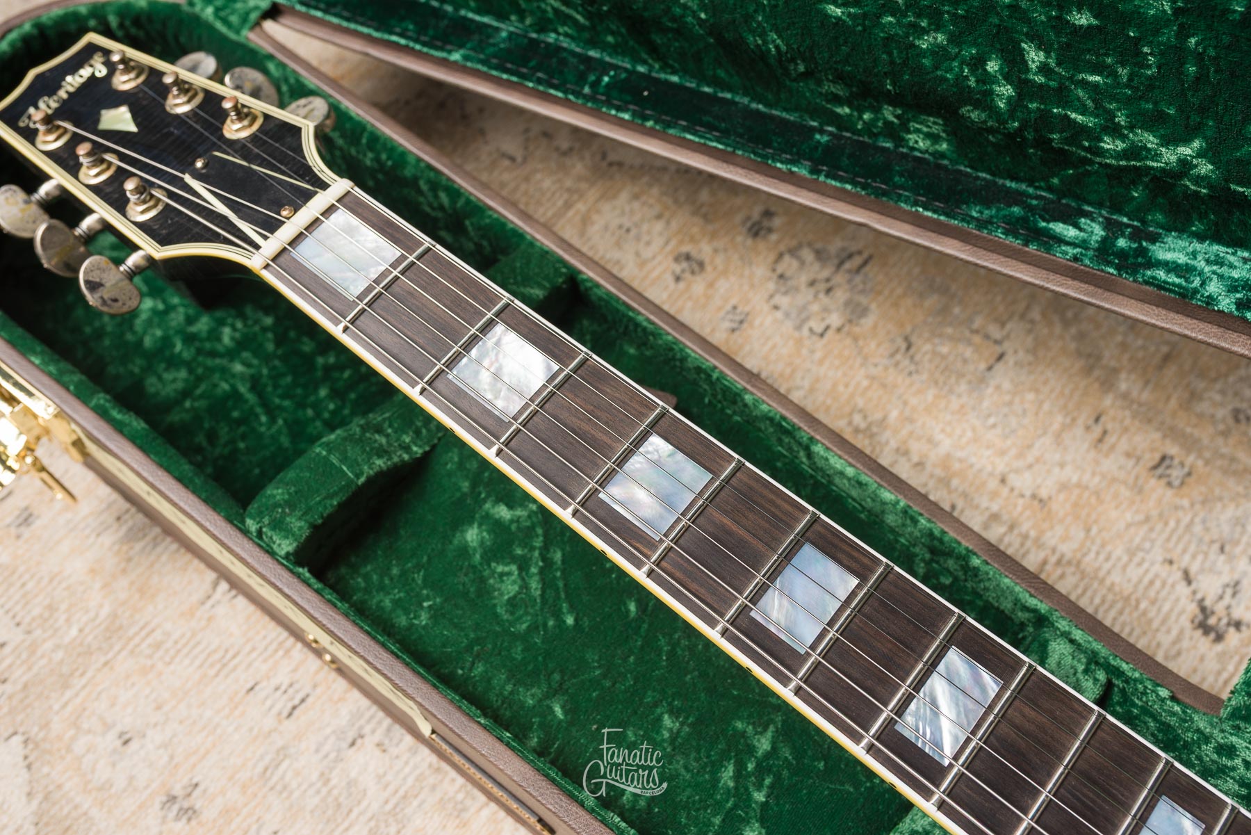 Heritage Custom Shop Core H-157 - Titanium Burst (Artisan Aged) #HC1251447