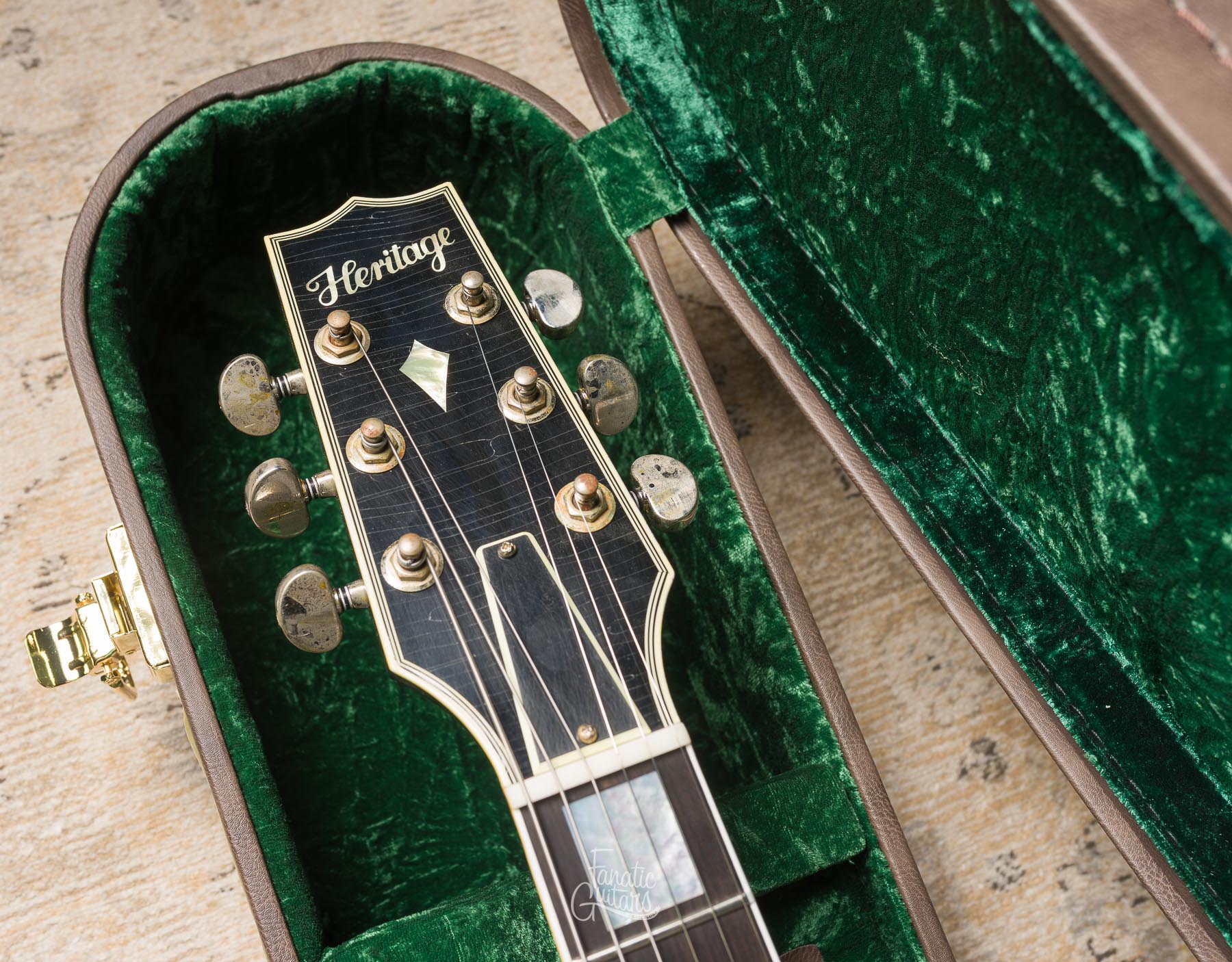 Heritage Custom Shop Core H-157 - Titanium Burst (Artisan Aged) #HC1251447