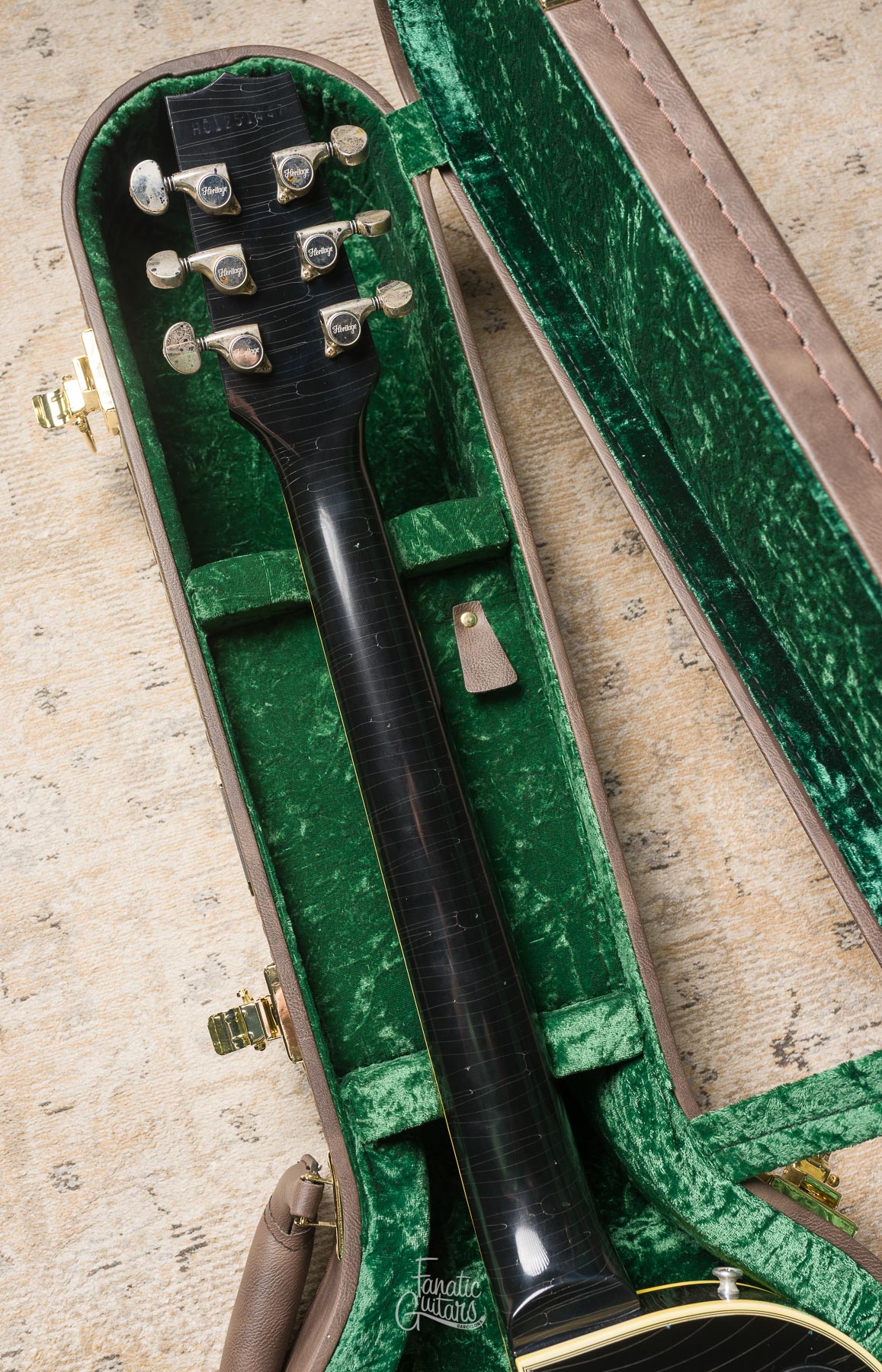 Heritage Custom Shop Core H-157 - Titanium Burst (Artisan Aged) #HC1251447