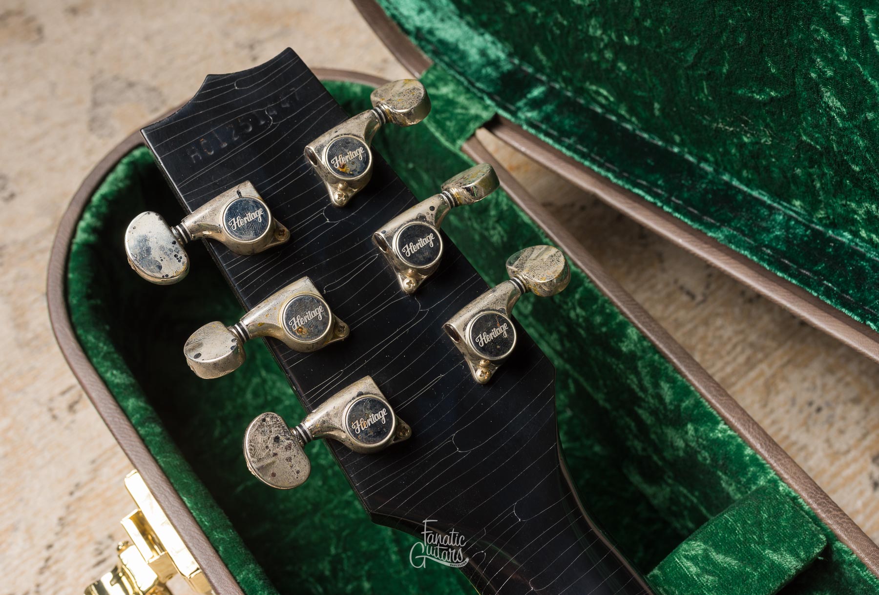 Heritage Custom Shop Core H-157 - Titanium Burst (Artisan Aged) #HC1251447