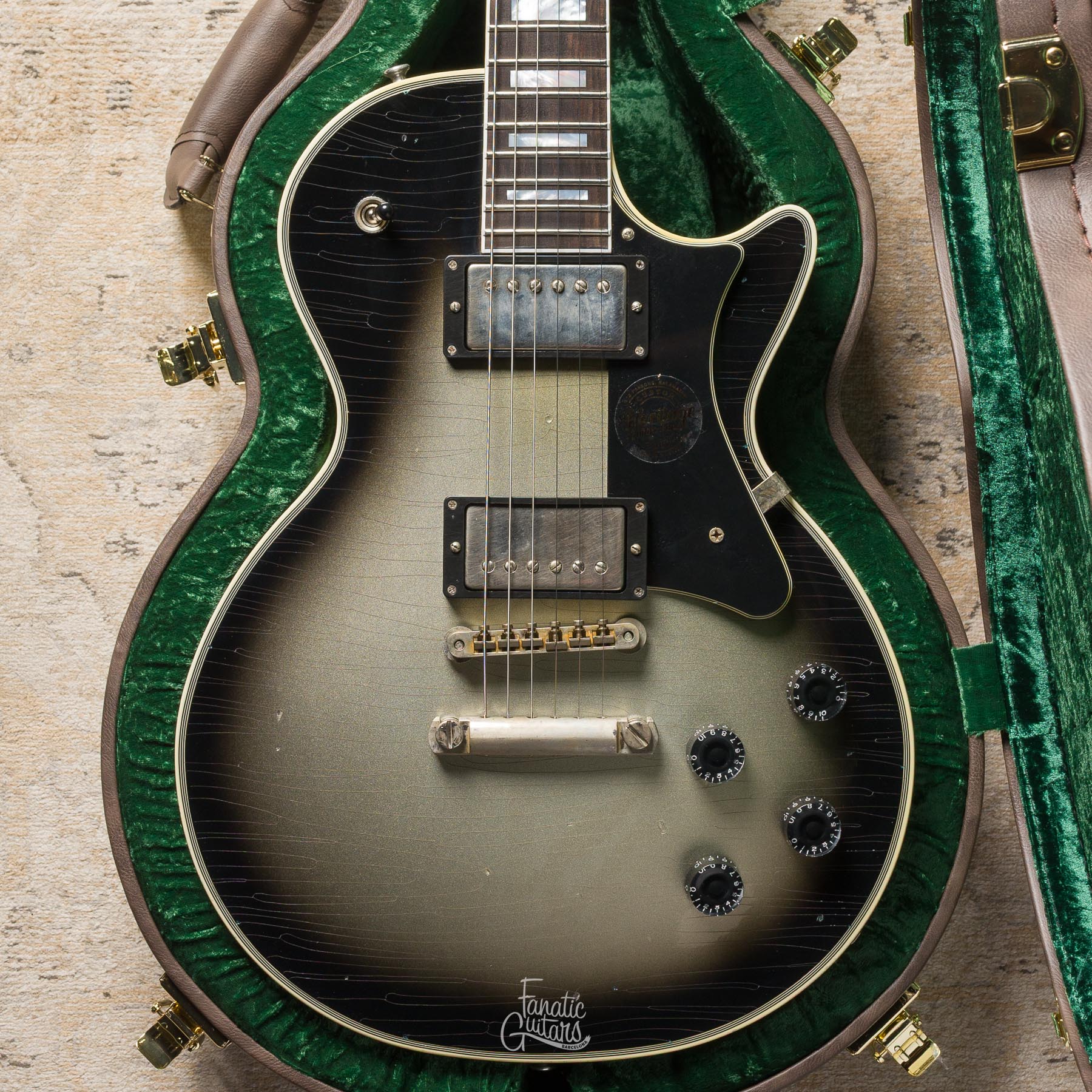 Heritage Custom Shop Core H-157 - Titanium Burst (Artisan Aged) #HC1251459