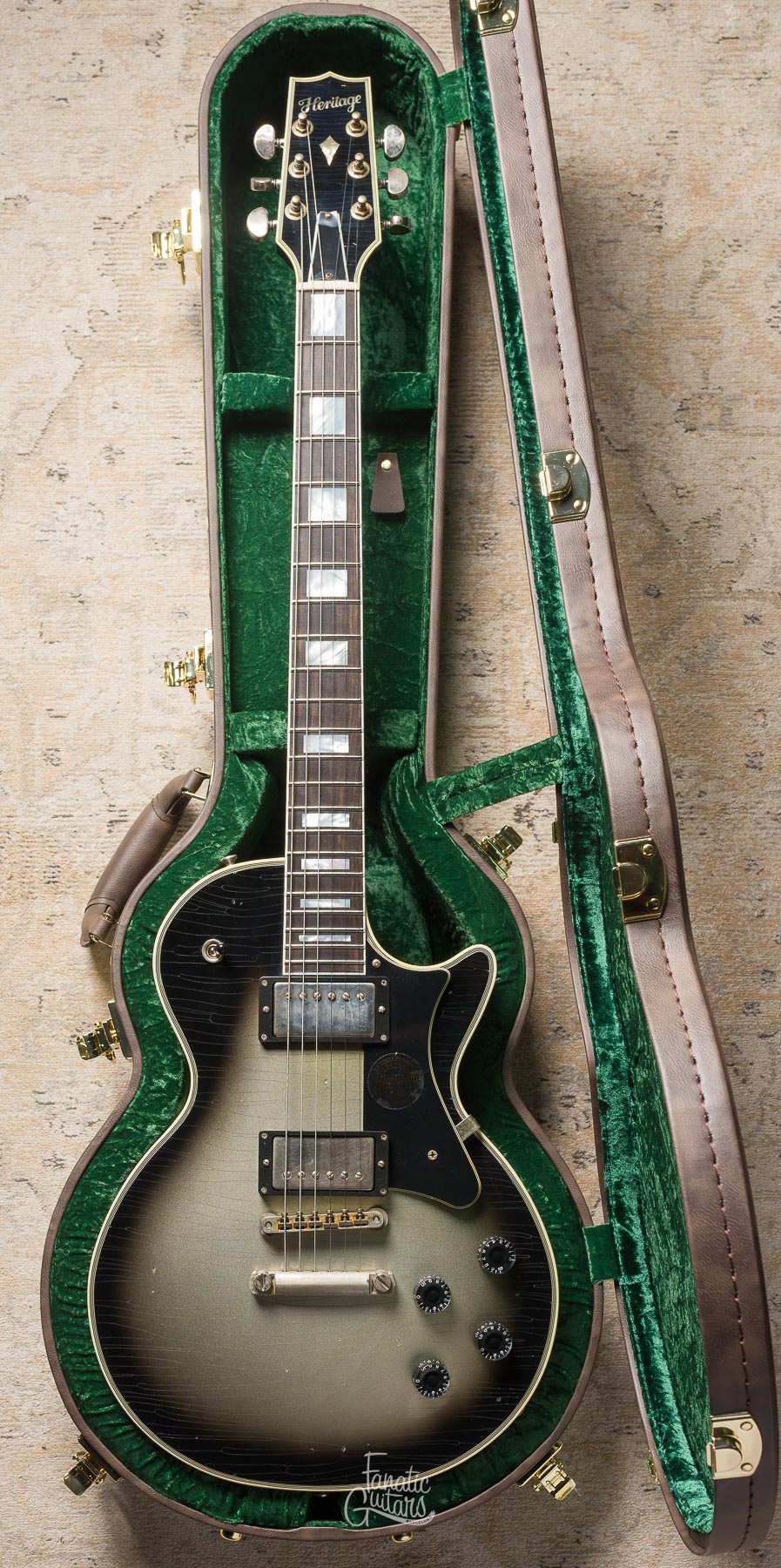 Heritage Guitars Custom Shop Core H-157 - Titanium Burst (Artisan Aged) #HC1251459