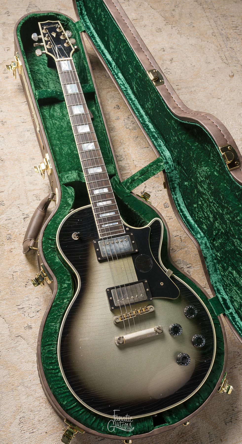 Heritage Guitars Custom Shop Core H-157 - Titanium Burst (Artisan Aged) #HC1251459