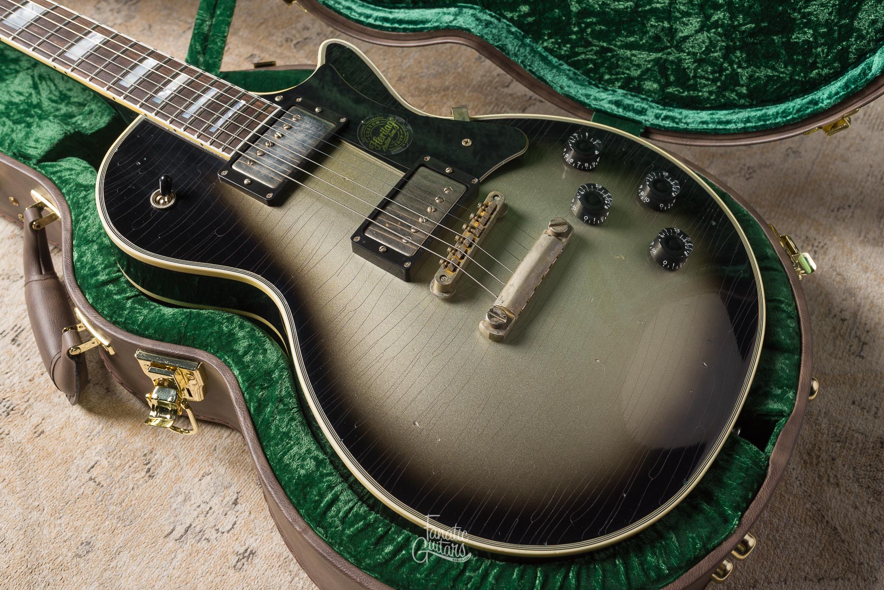 Heritage Guitars Custom Shop Core H-157 - Titanium Burst (Artisan Aged) #HC1251459