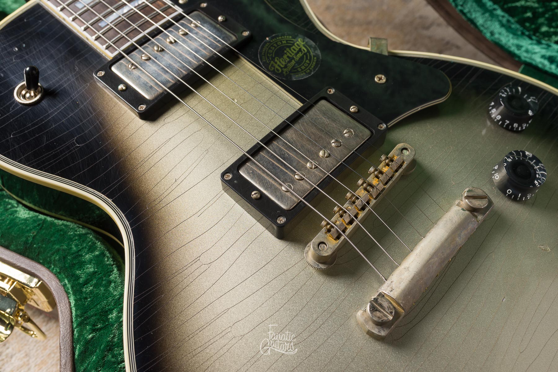 Heritage Guitars Custom Shop Core H-157 - Titanium Burst (Artisan Aged) #HC1251459