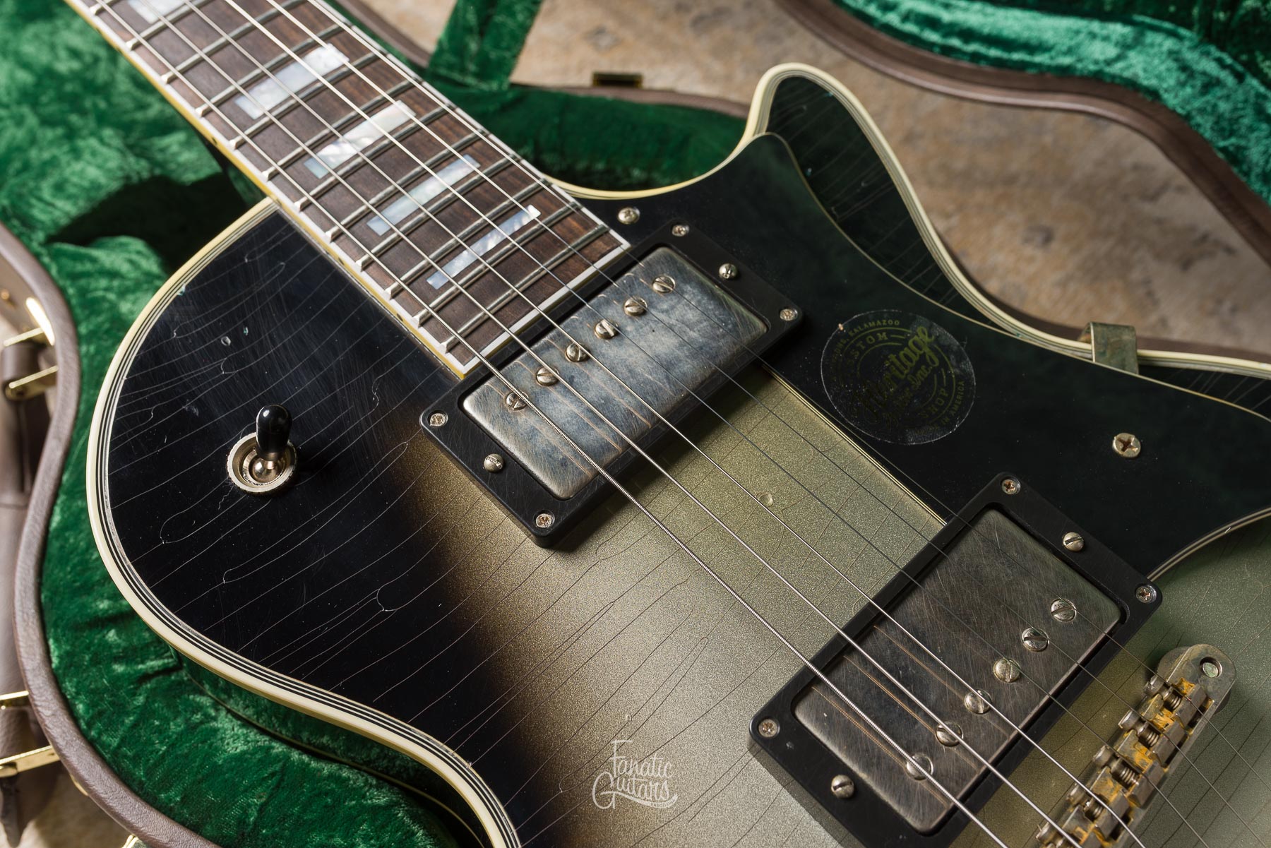 Heritage Guitars Custom Shop Core H-157 - Titanium Burst (Artisan Aged) #HC1251459