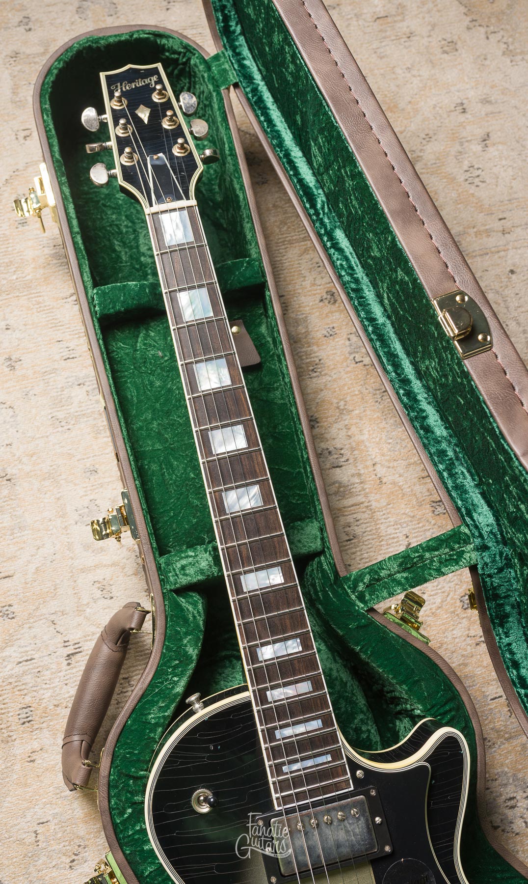 Heritage Guitars Custom Shop Core H-157 - Titanium Burst (Artisan Aged) #HC1251459