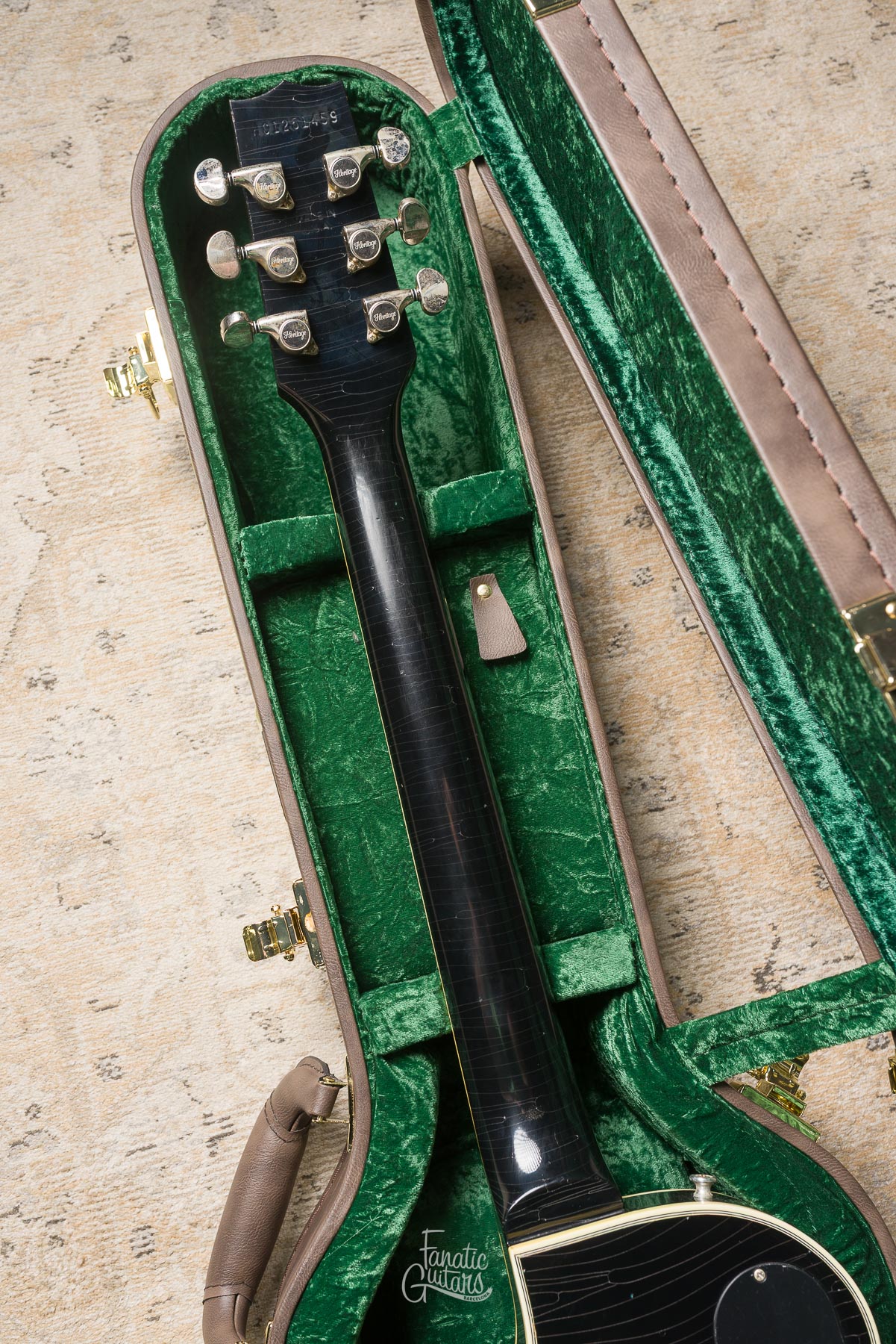 Heritage Guitars Custom Shop Core H-157 - Titanium Burst (Artisan Aged) #HC1251459