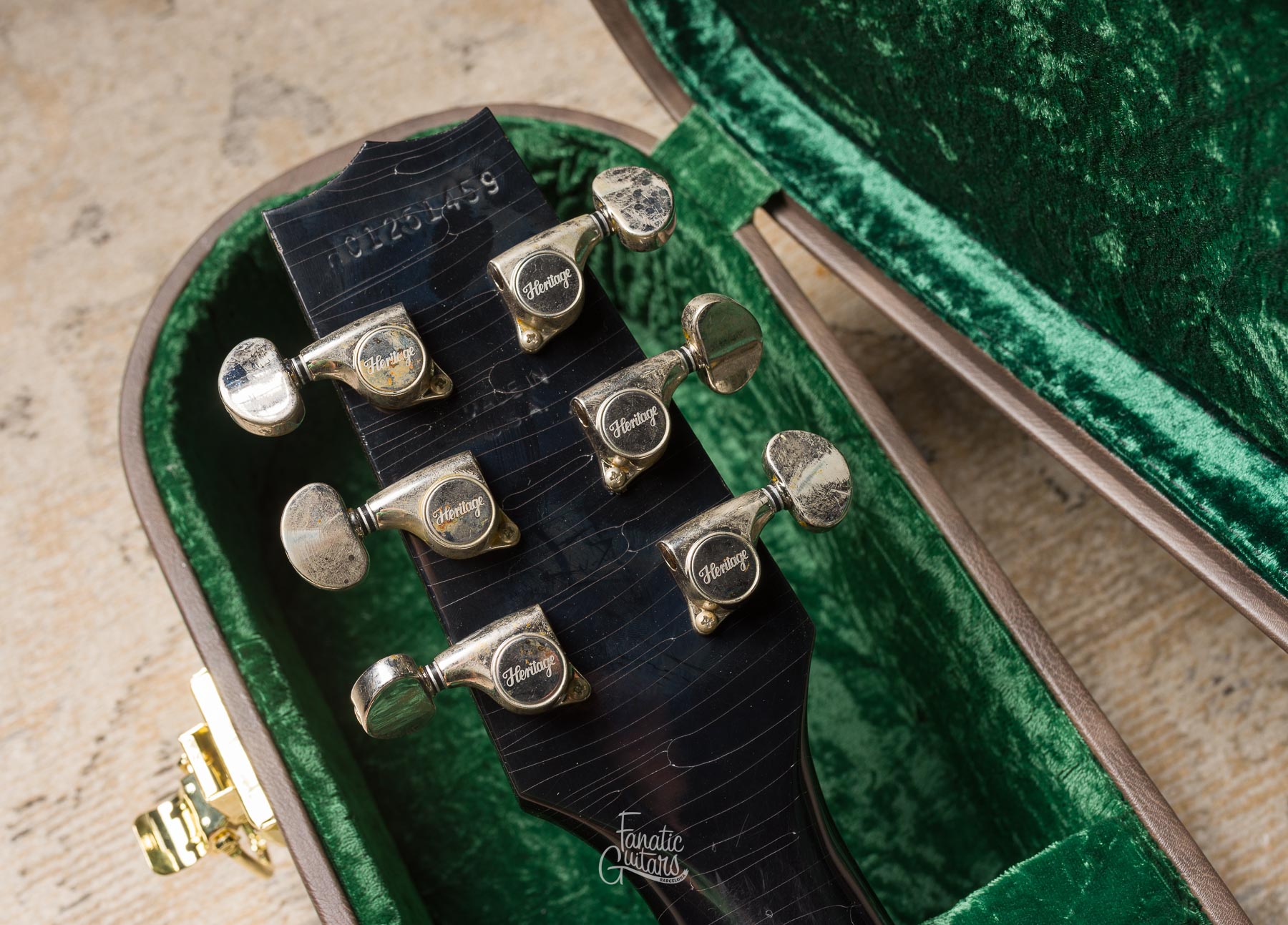 Heritage Guitars Custom Shop Core H-157 - Titanium Burst (Artisan Aged) #HC1251459