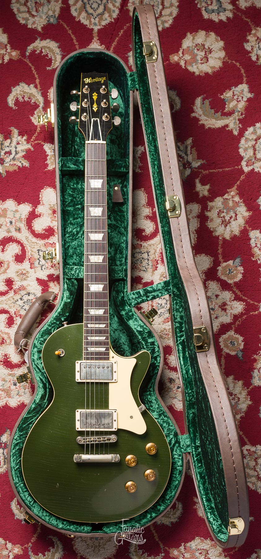 Heritage Guitars Custom Shop Core H-150 - Cadillac Green (Artisan Aged) #HC1240581 Segunda Mano