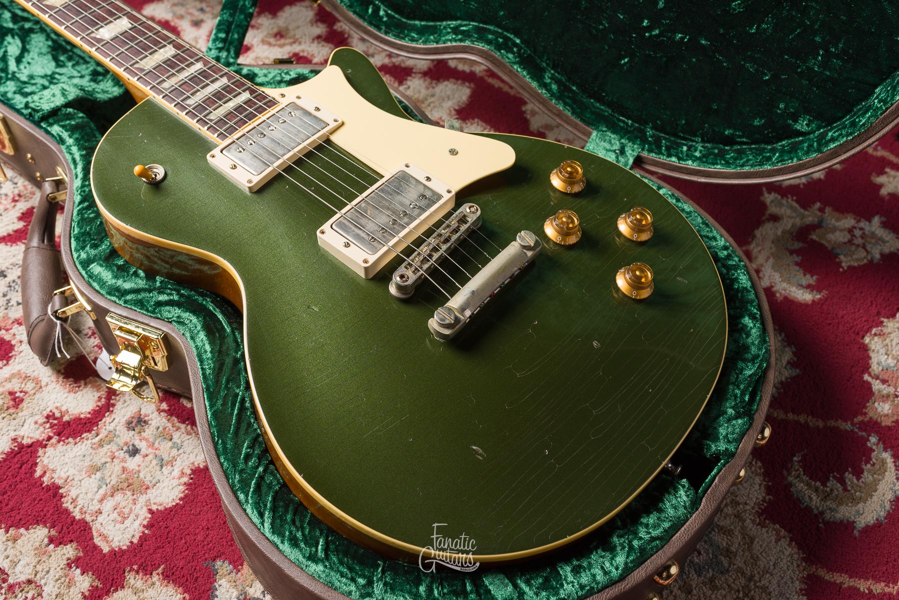 Heritage Guitars Custom Shop Core H-150 - Cadillac Green (Artisan Aged) #HC1240581 Segunda Mano