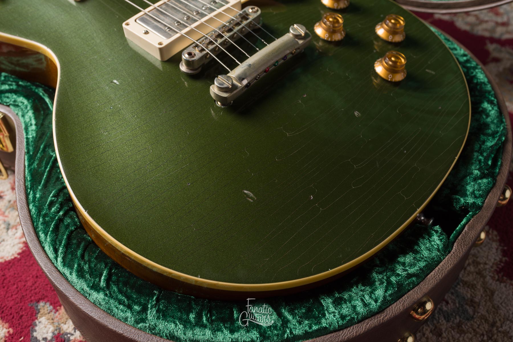 Heritage Guitars Custom Shop Core H-150 - Cadillac Green (Artisan Aged) #HC1240581 Segunda Mano