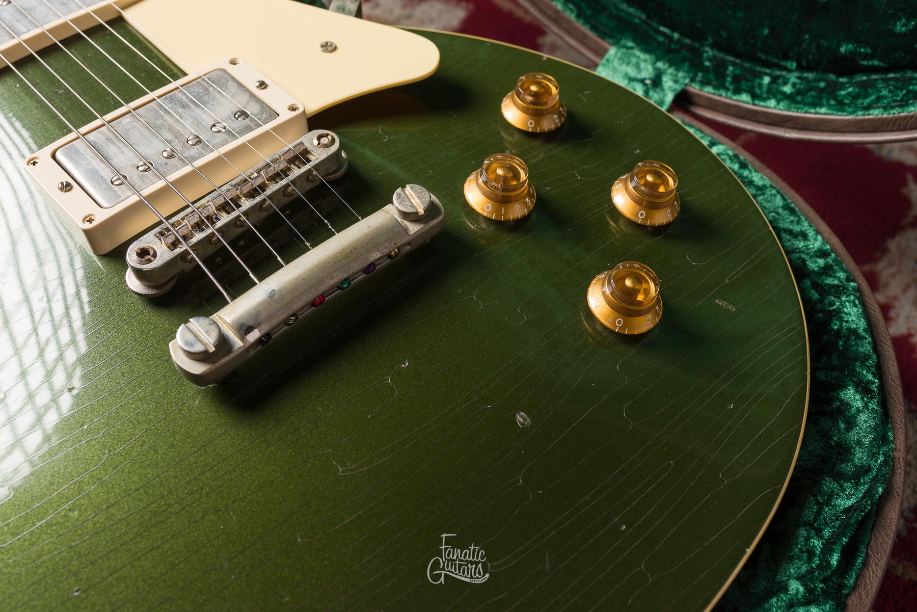 Heritage Guitars Custom Shop Core H-150 - Cadillac Green (Artisan Aged) #HC1240581 Segunda Mano
