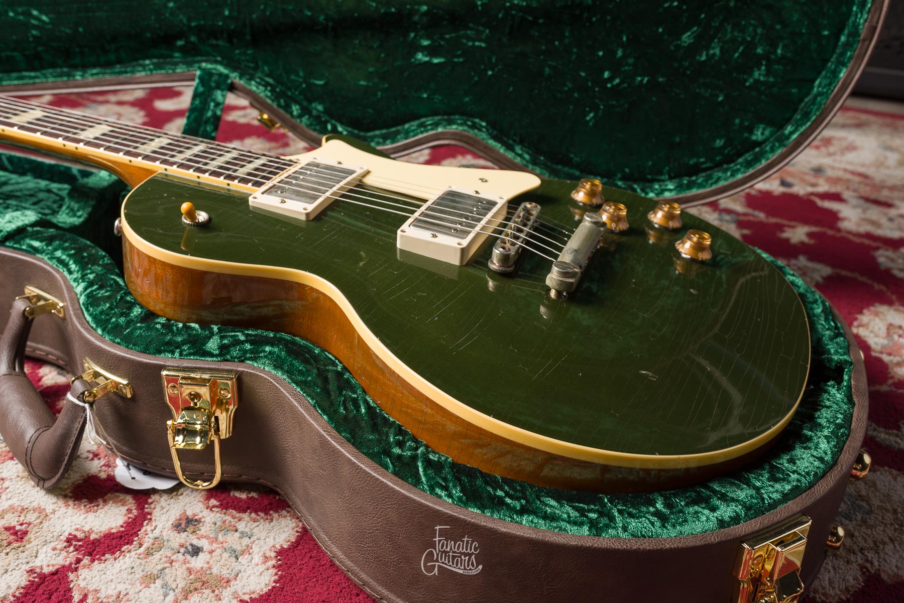 Heritage Guitars Custom Shop Core H-150 - Cadillac Green (Artisan Aged) #HC1240581 Segunda Mano