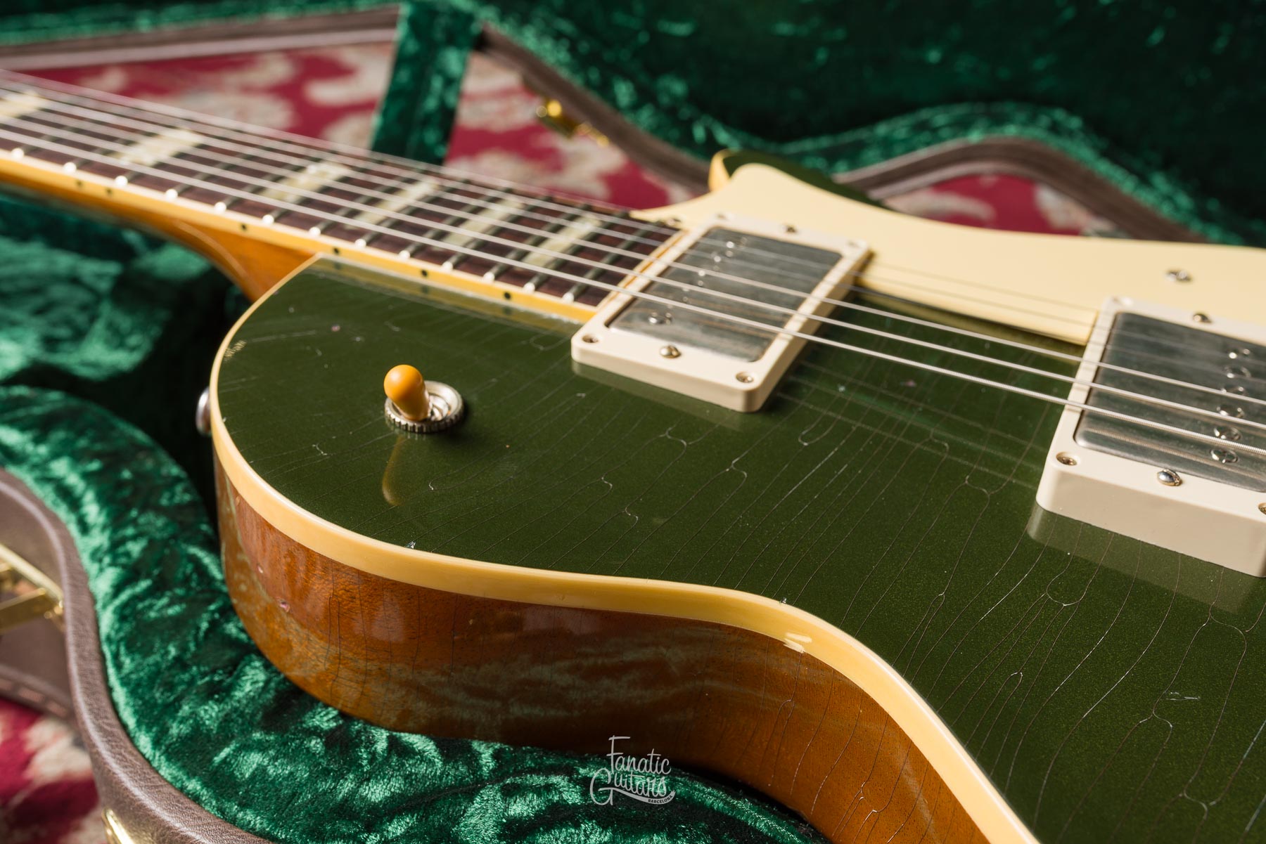 Heritage Guitars Custom Shop Core H-150 - Cadillac Green (Artisan Aged) #HC1240581 Segunda Mano