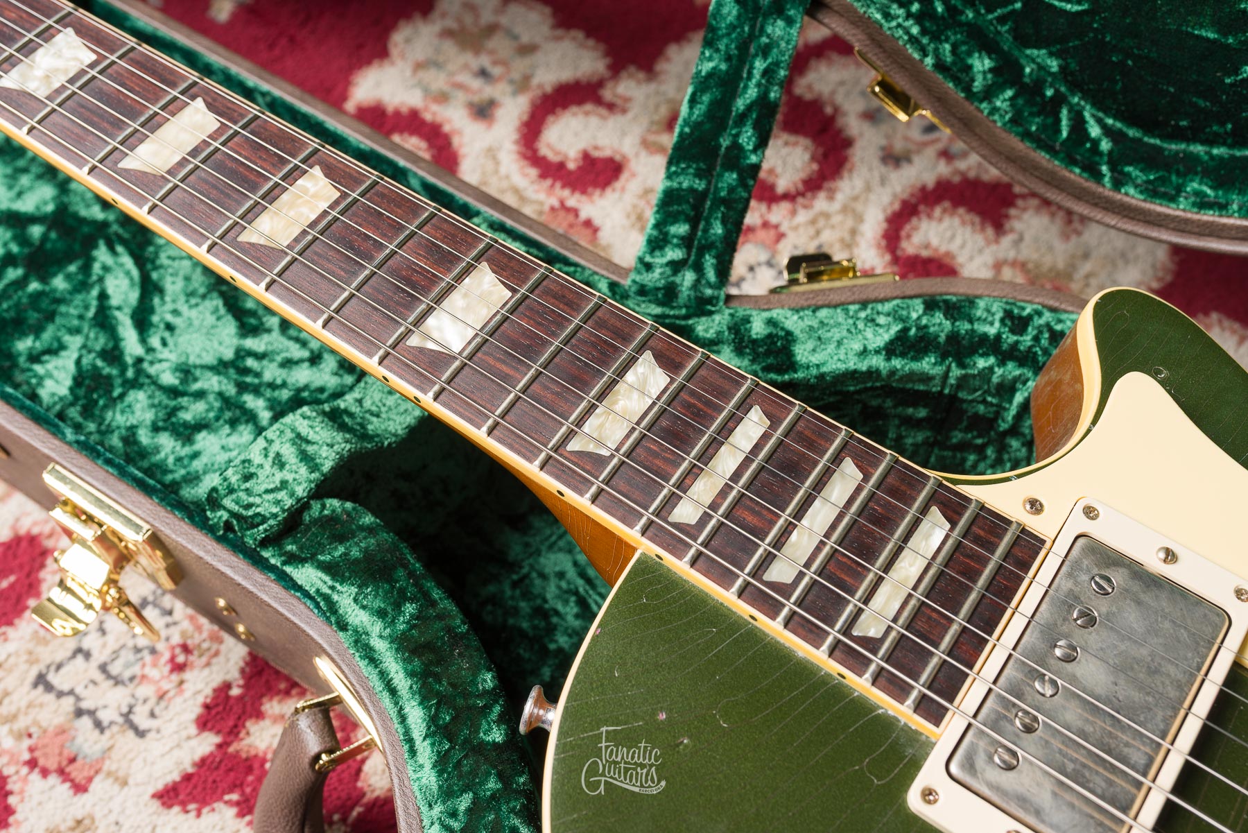 Heritage Guitars Custom Shop Core H-150 - Cadillac Green (Artisan Aged) #HC1240581 Segunda Mano